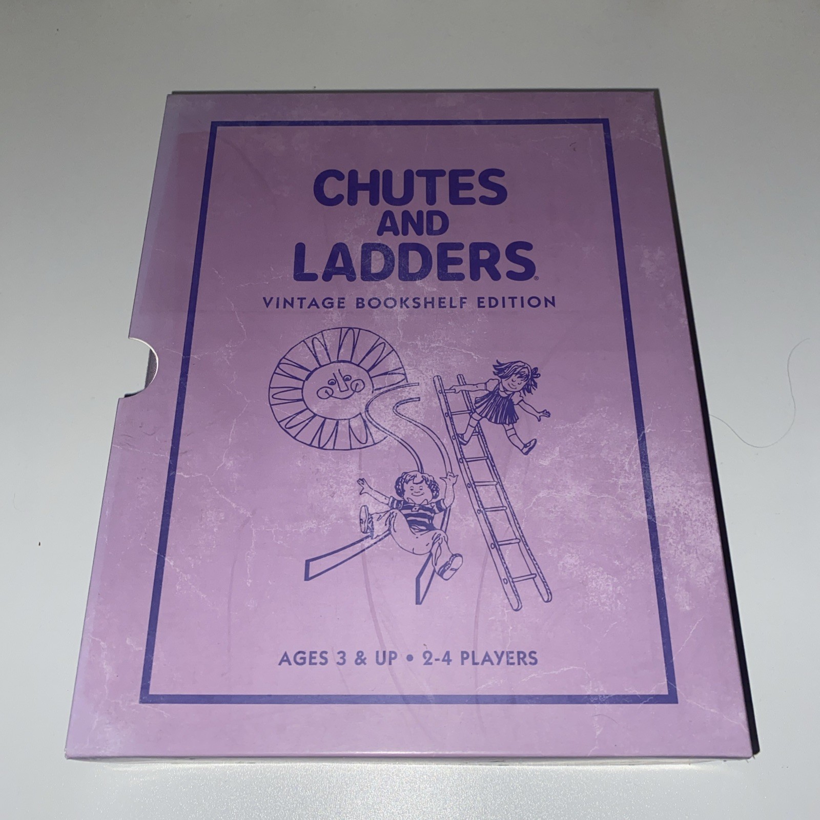 Chutes and Ladders Vintage Bookshelf Edition by WS Game Company Board Game