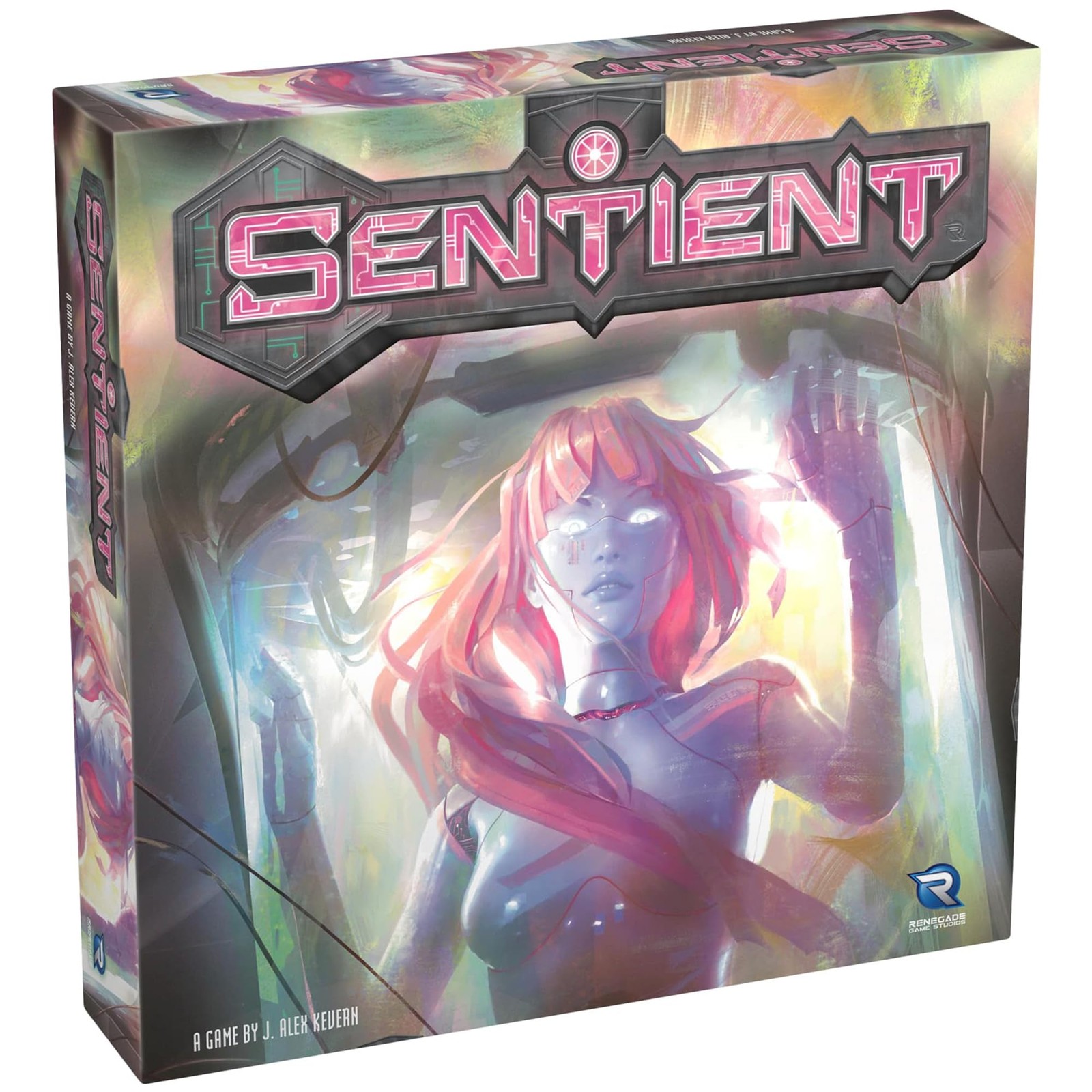 Renegade Games: Sentient – Revised Edition Tech Revolution Board Game, New Solo