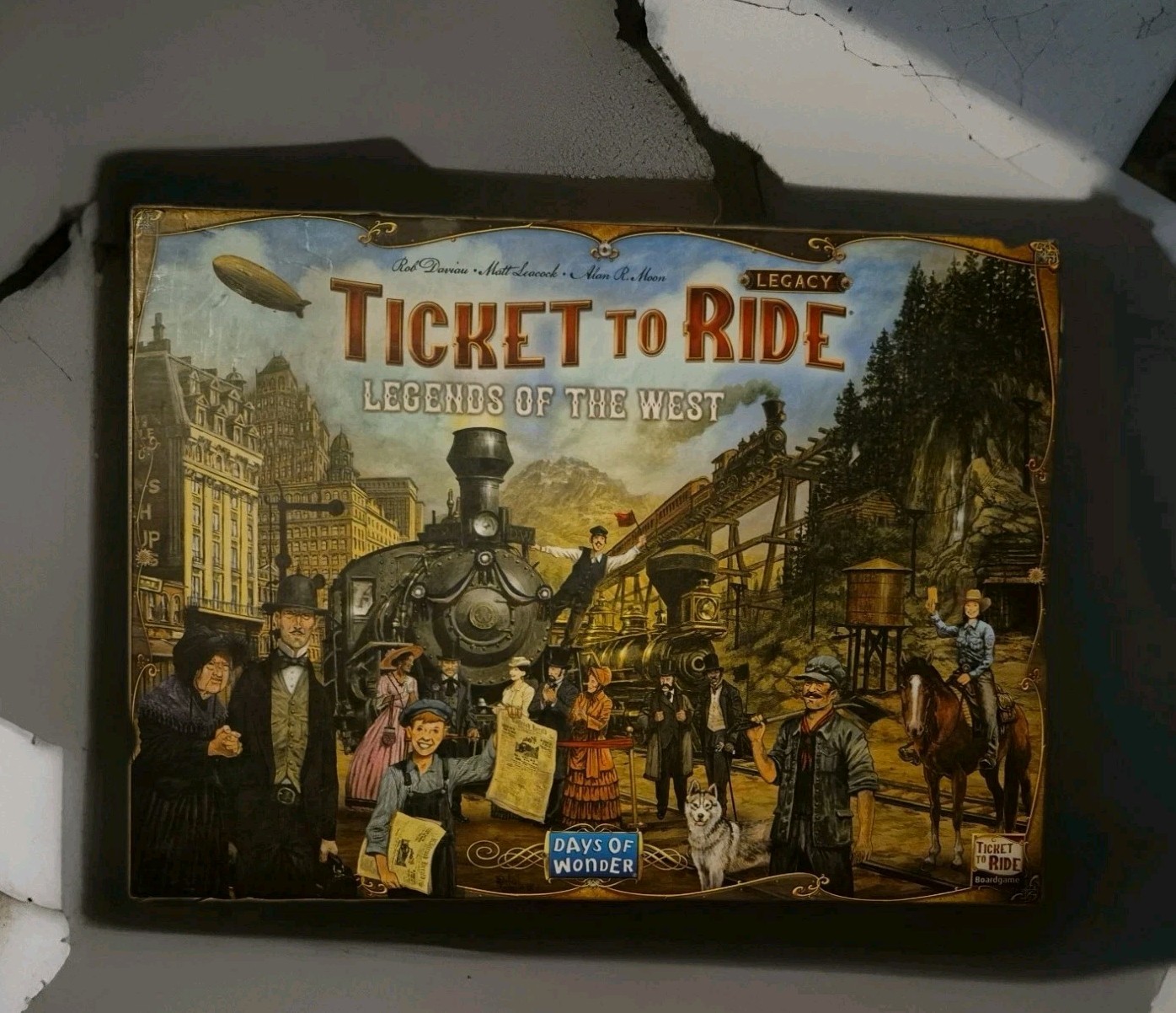 Days of Wonder: Ticket to Ride Legacy: Legends of The West – Board Game NOB