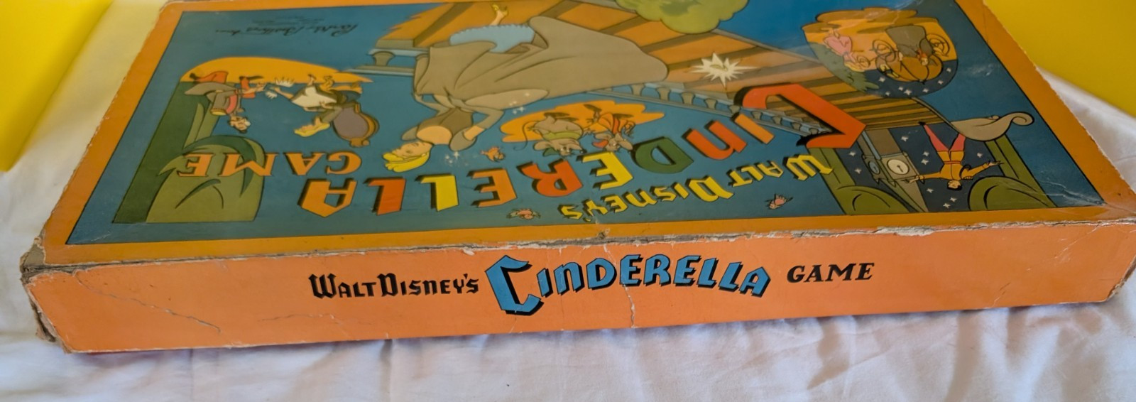 Parker Brothers Walt Disney’s Cinderella Board Game 1950s