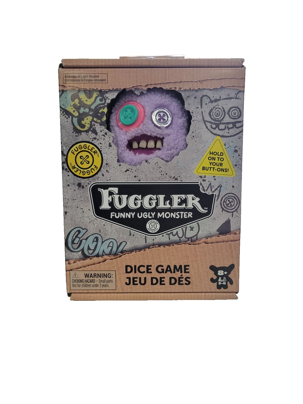 Spin Master Fuggler Dice Game 3-6 Players for Ages 8 and Up – New