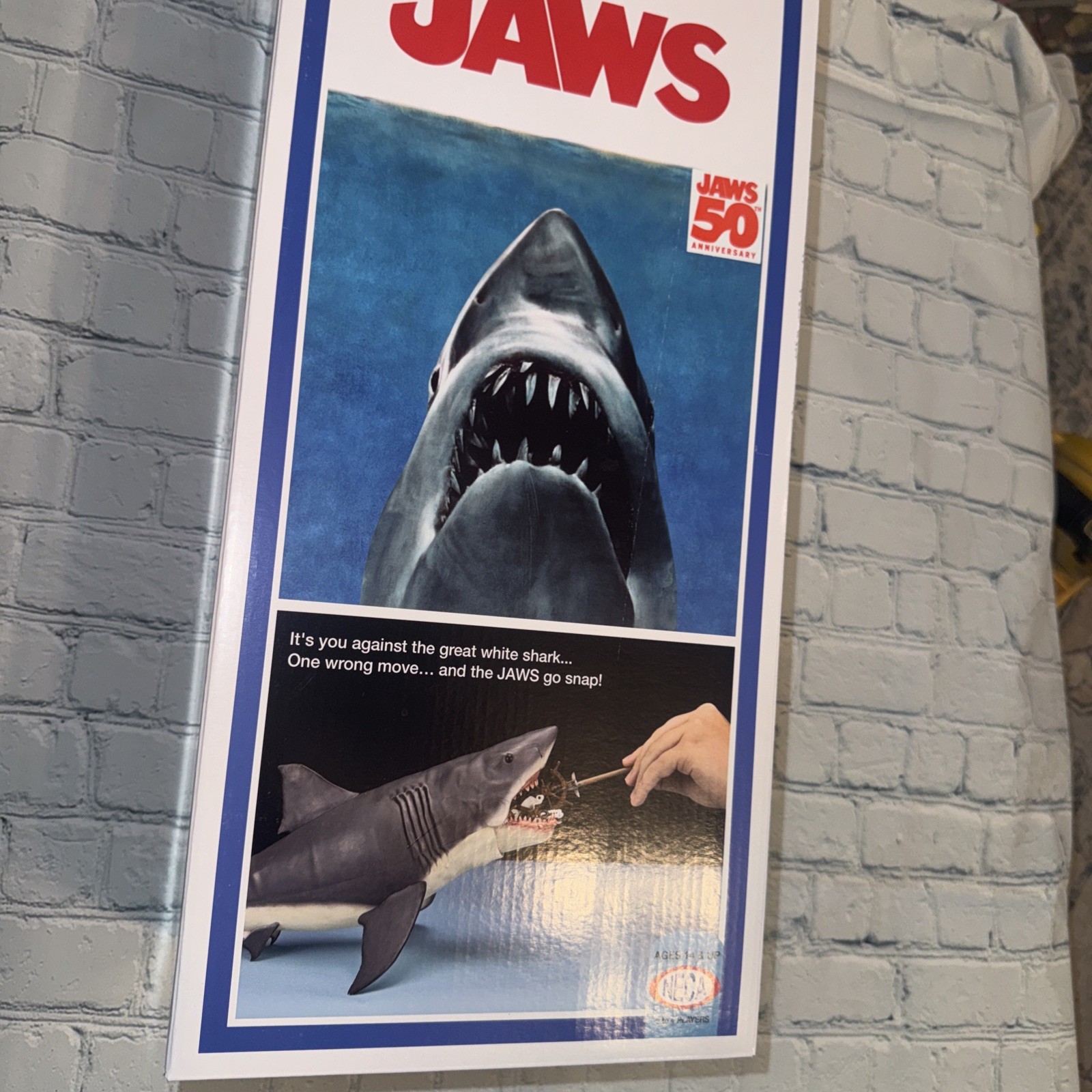 NECA The Game Of Jaws 50th Anniversary Game movie Action Figure RARE NEW