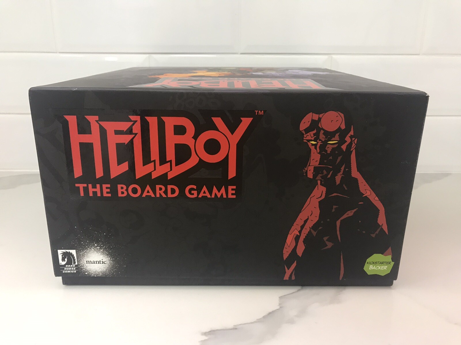 Hellboy The Board Game Kickstarter Backer Exclusive Set Bundle Dark Horse Mantic