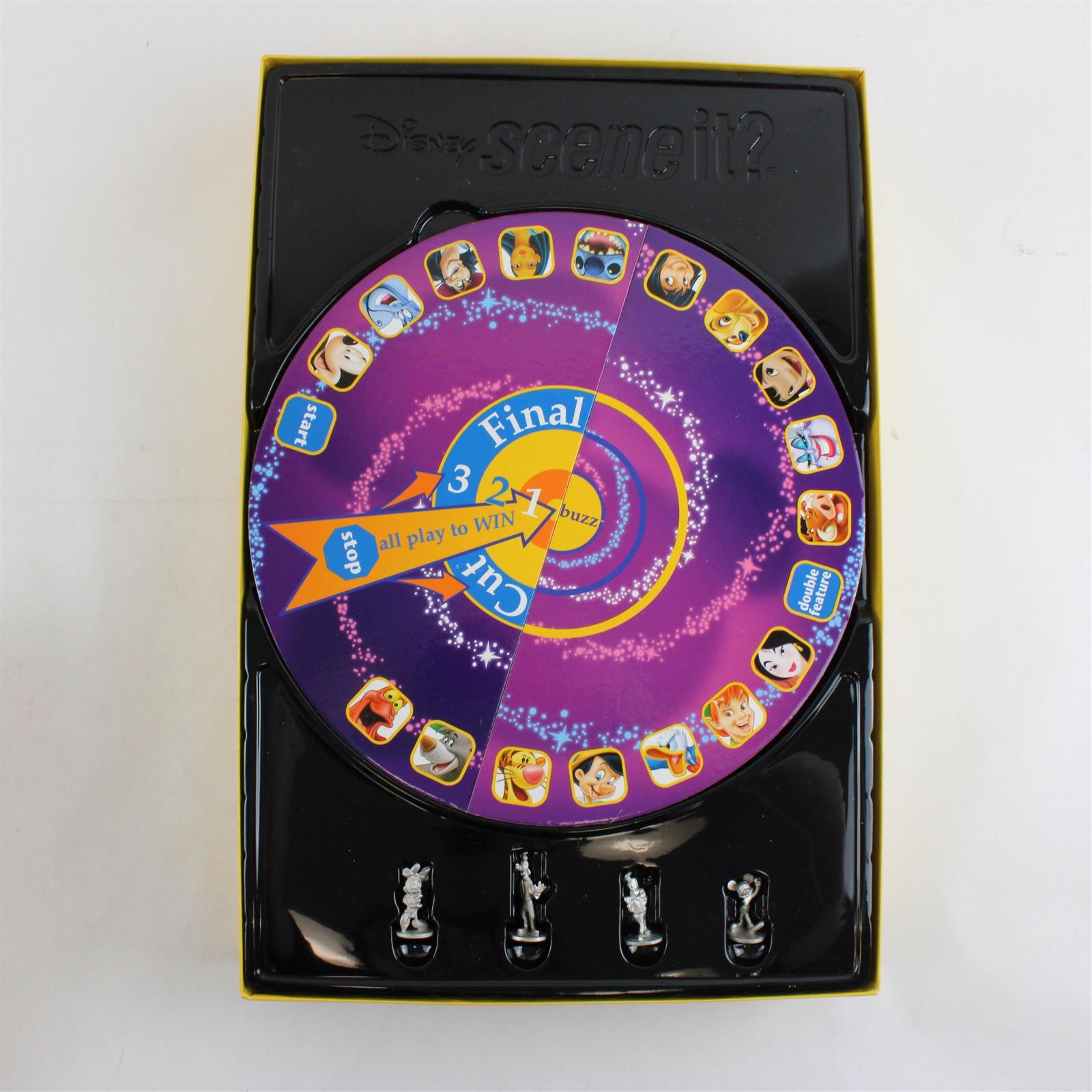 Screenlife Disney Scene It? 2004 DVD Board Game