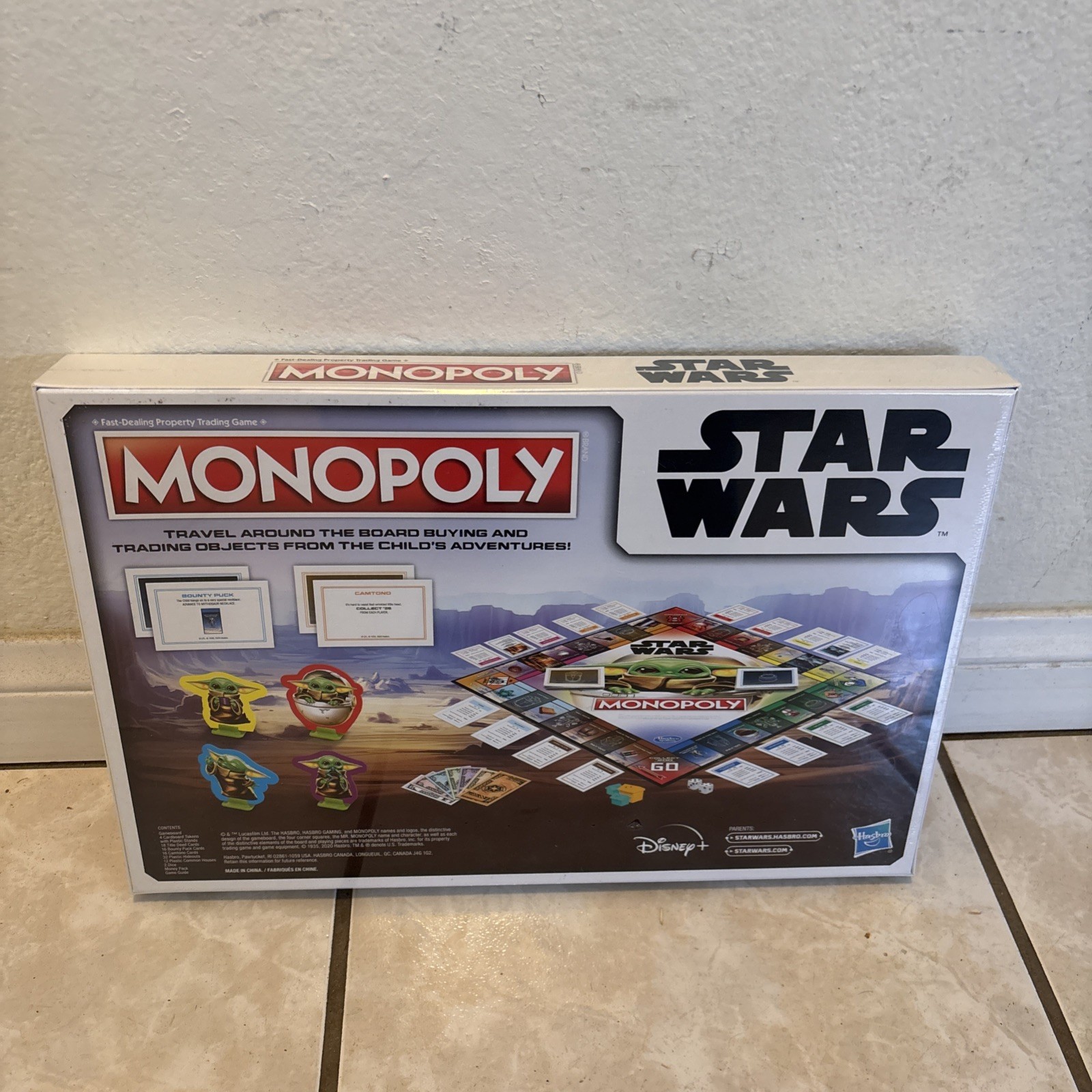 MONOPOLY: Star Wars The Child Grogu Edition Board Game New