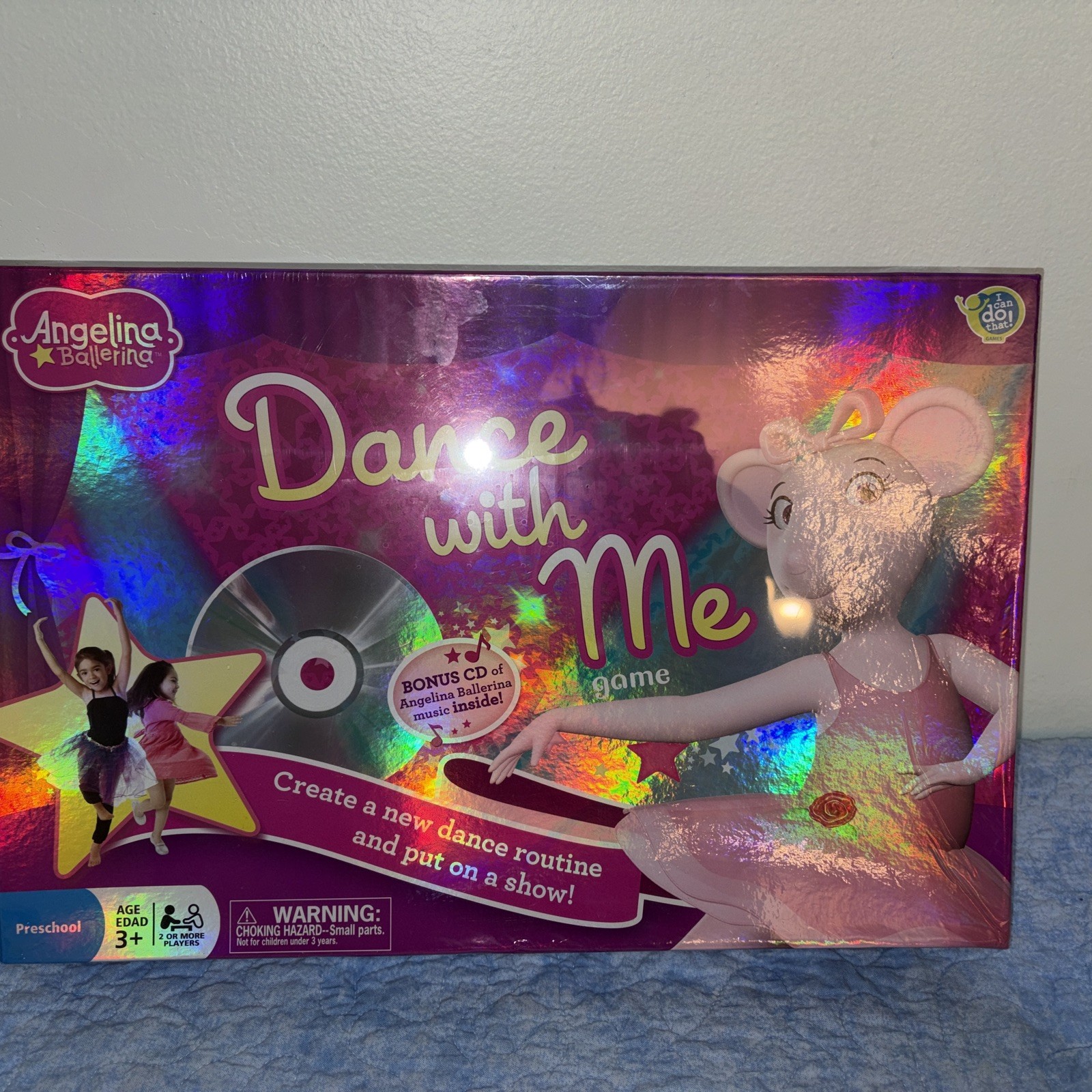 Angelina Ballerina “Dance With Me” Game by I Can Do That Games 2011 New