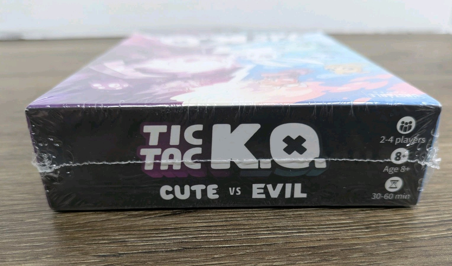 Tic Tac KO Cute vs Evil Card Game Ages 8+ K.O. 2-4 Players Unstable Games – NEW
