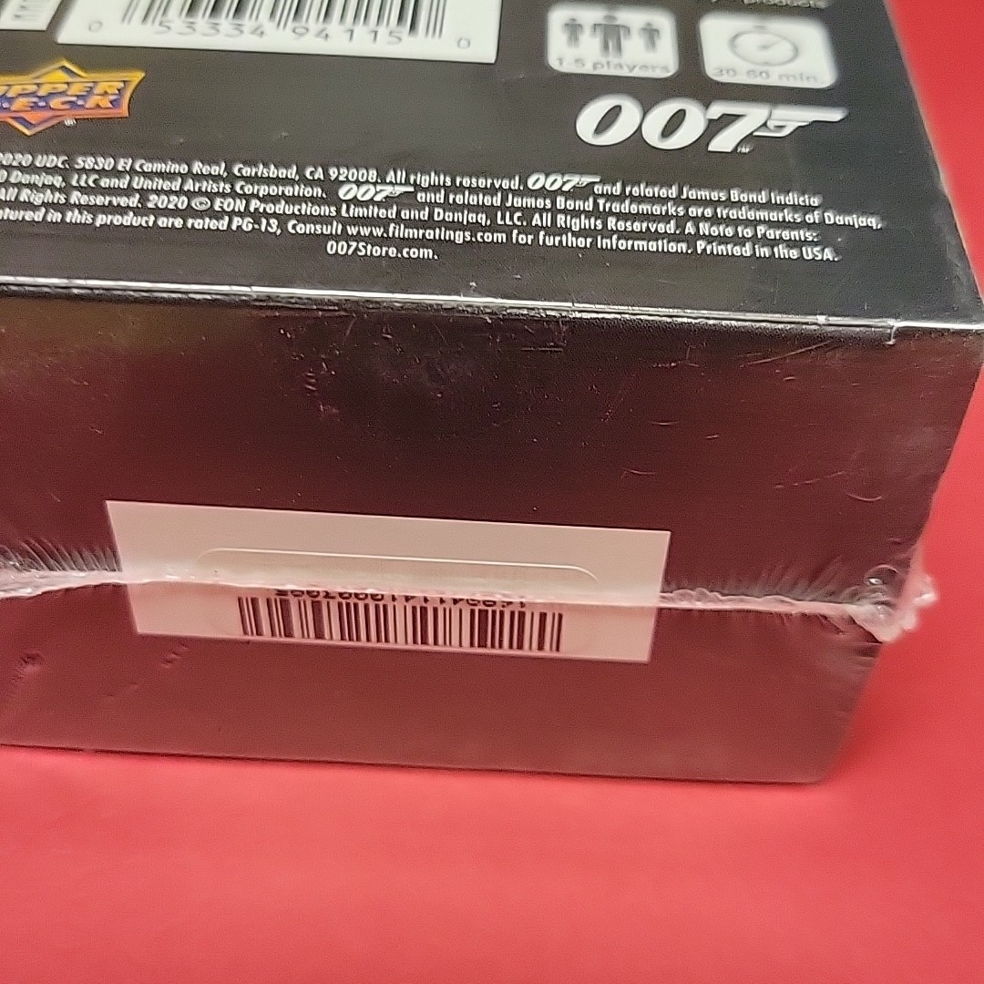 James Bond 007 Legendary Card Game Expansion Upper Deck Ages 14+ New Sealed
