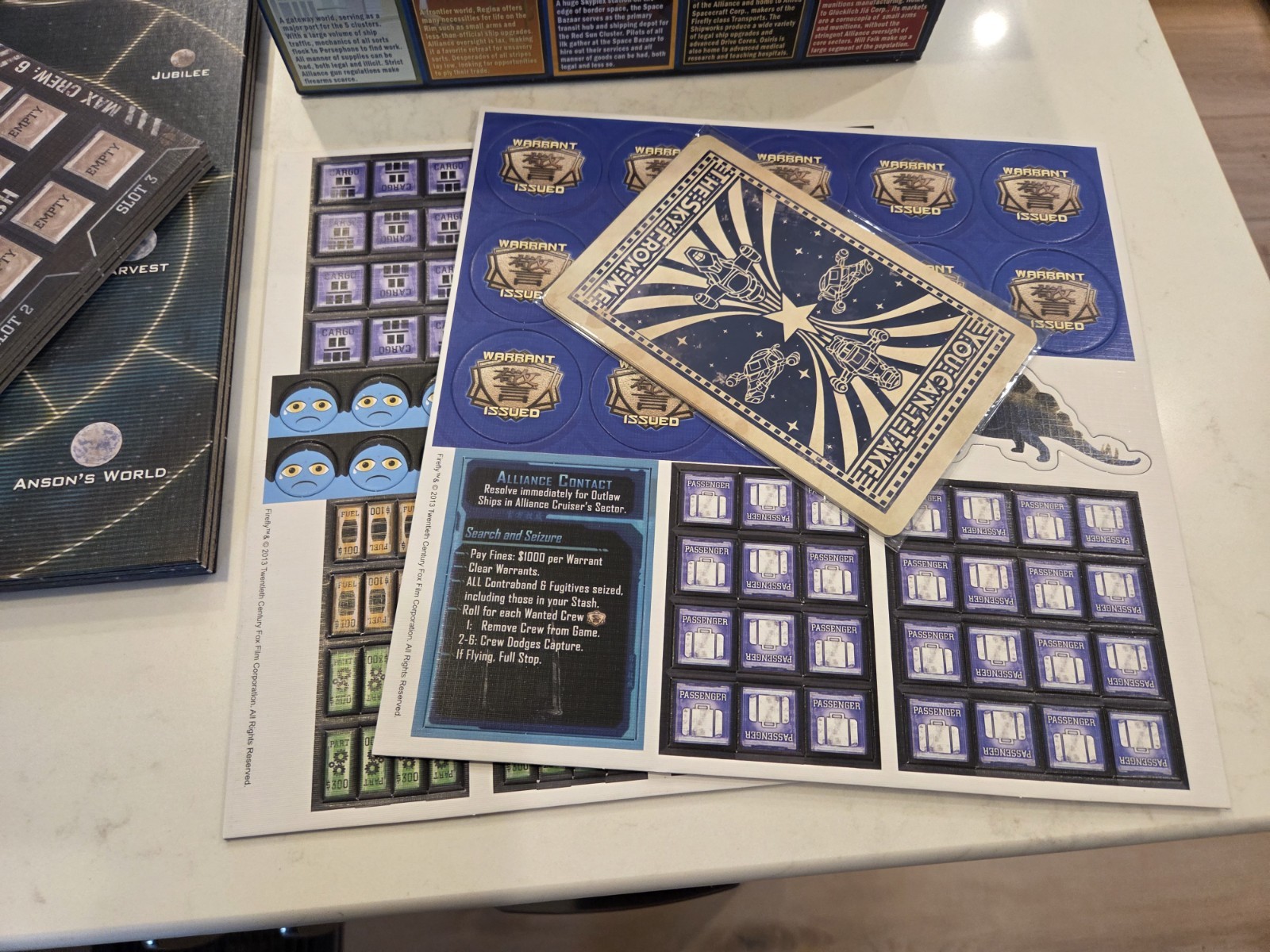Firefly The Game Gale Force Nine 2013 Complete Joss Whedon