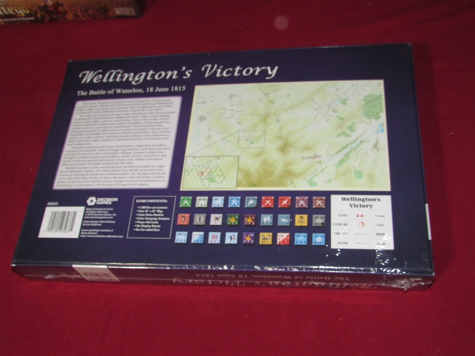 Decision Games: Wellington’s Victory: Battle of Waterloo: Sealed