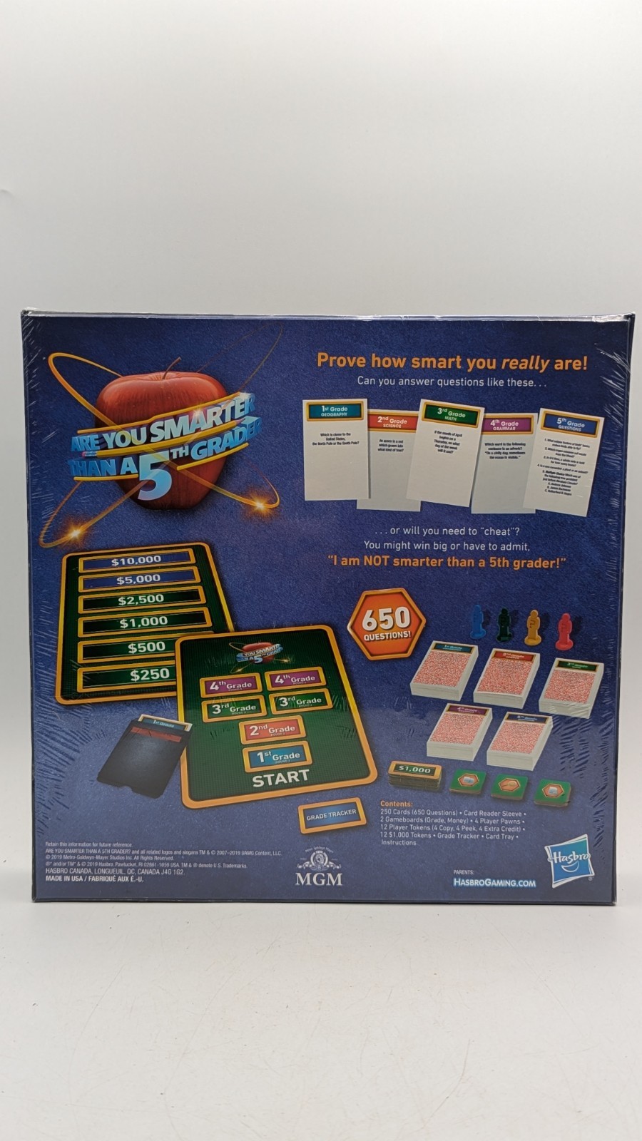 Hasbro Gaming Are You Smarter Than a 5th Grader Board Game for Kids Ages 8 & Up