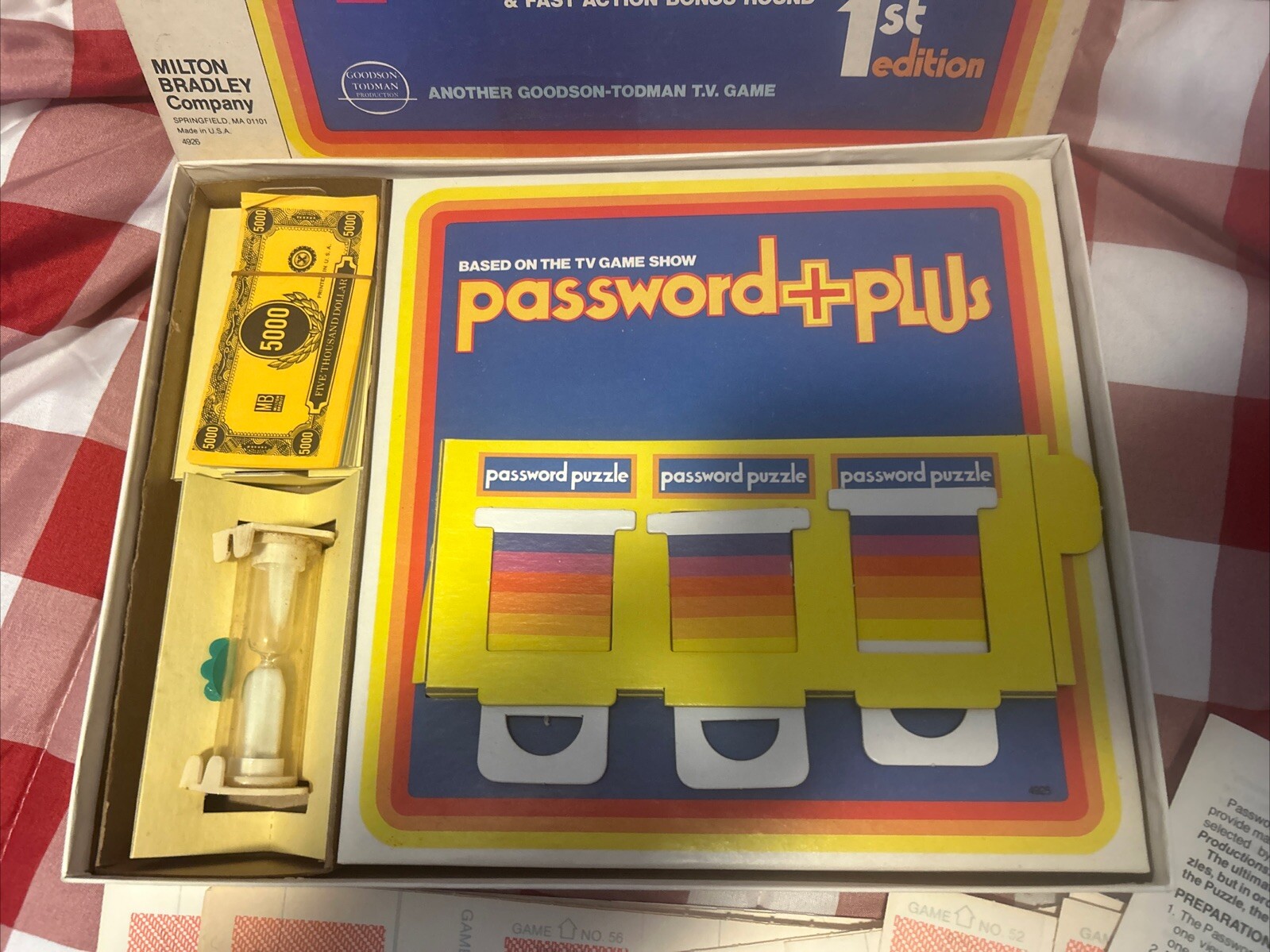 RARE Vintage 1978 Password Plus NEW 1st EDITION 100% COMPLETE UNPUNCHED