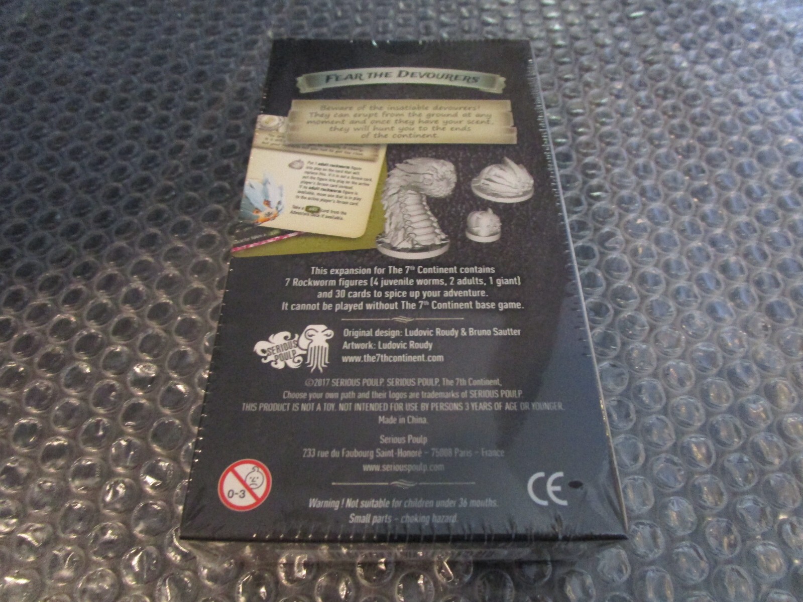 NEW The 7TH CONTINENT Board Game Fear the Devourers Kickstarter Expansion