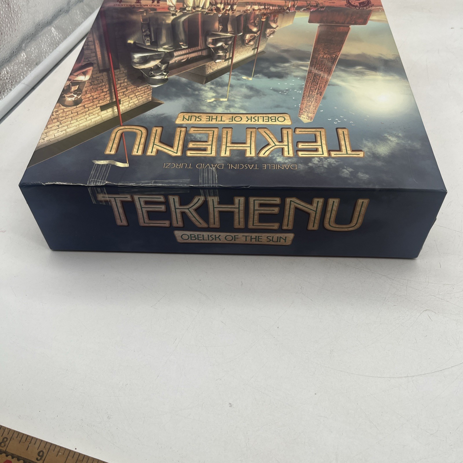 Tekhenu Obelisk of the Sun Board Game 1-4 Players Solo Play Complete