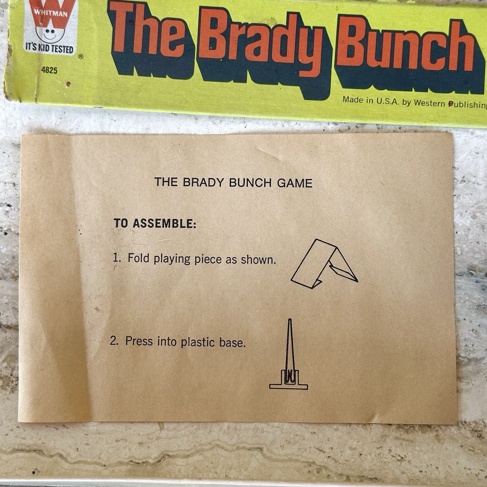 VIntage~The Brady Bunch Game (1973)~Complete~As-Is Condition~Rare
