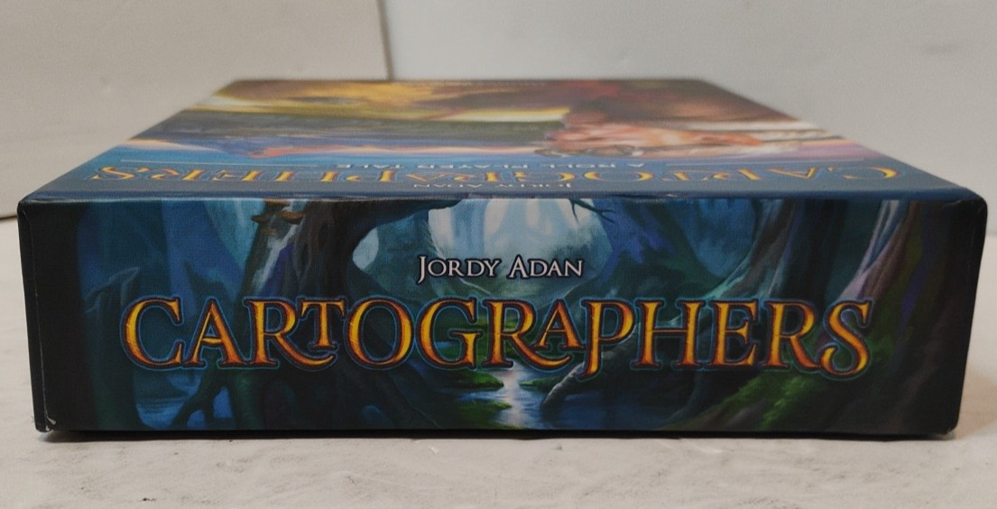 2019 Cartographers Jordy Adan A Roll Player Tale Board Game COMPLETE