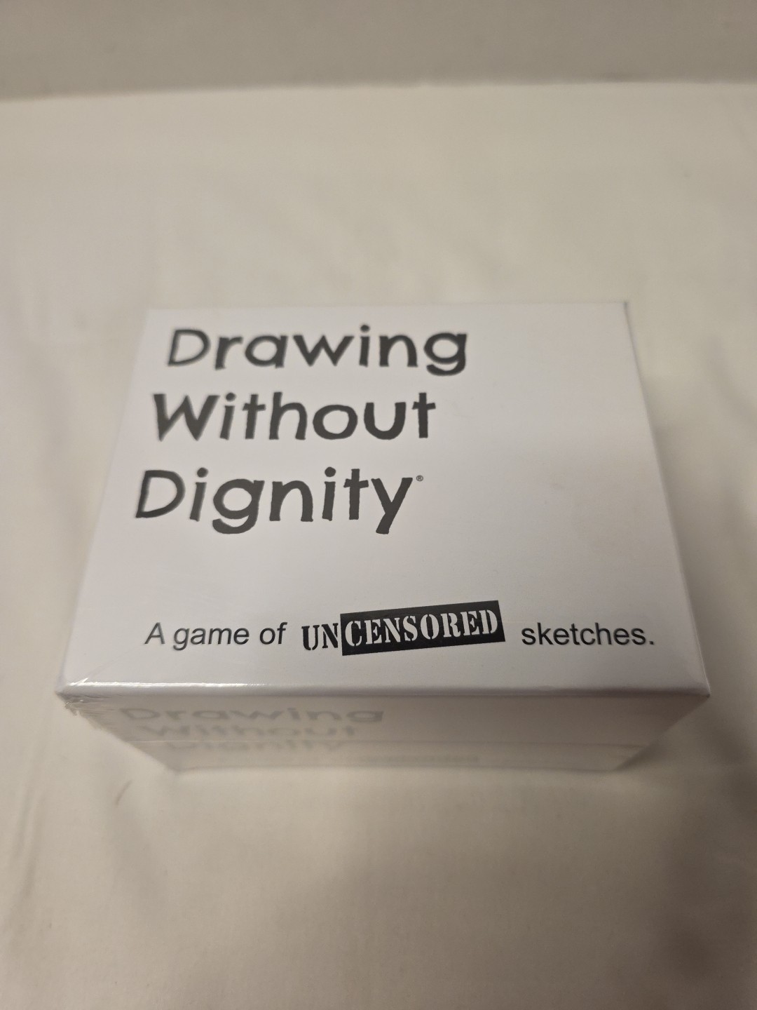Drawing Without Dignity-Adult Party Game of Uncensored Sketches Brand New Sealed