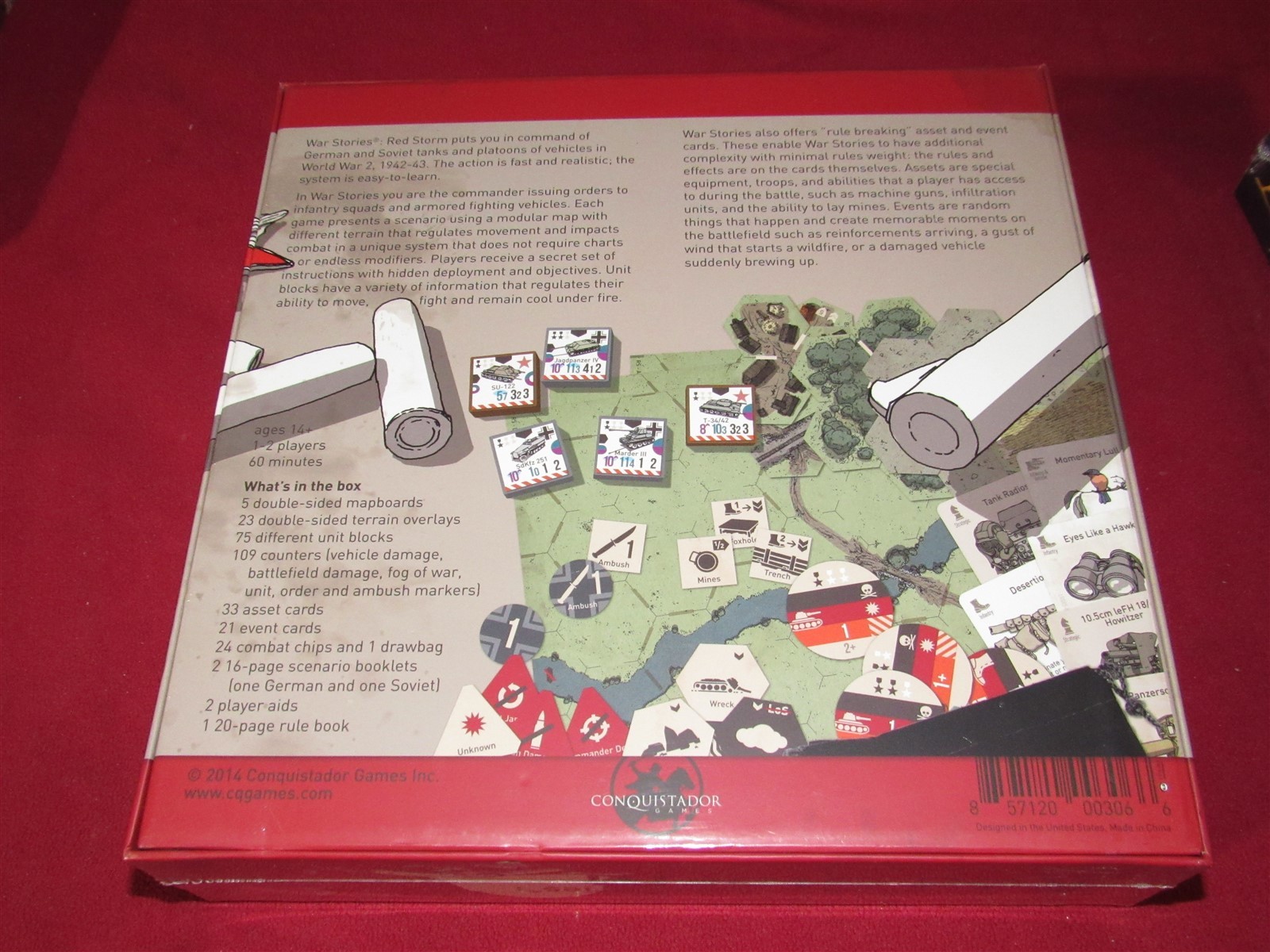 Conquistador Games: War Stories: Red Storm: Sealed