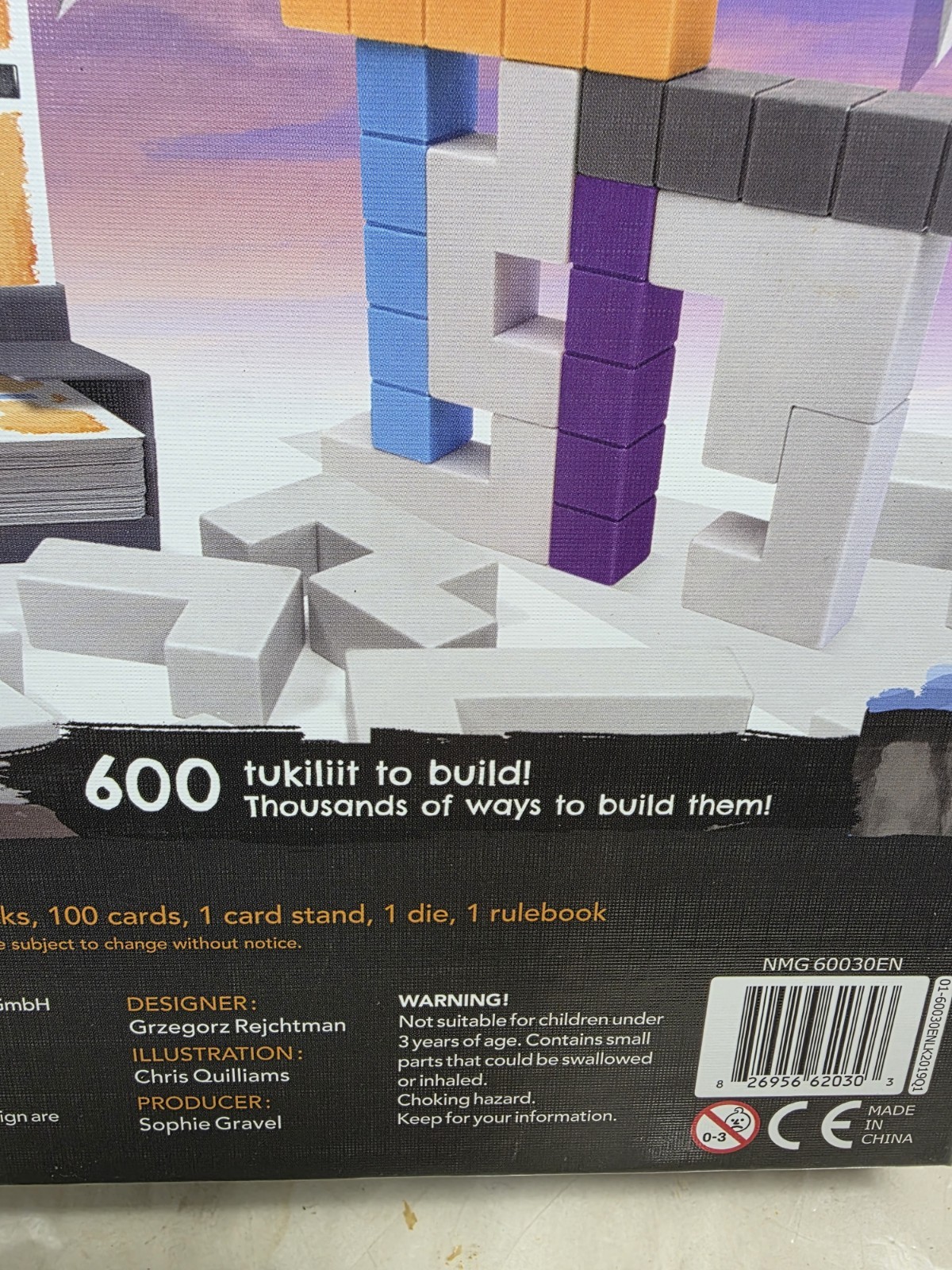 2019 “Tuki” By Next Move Games Block Board Game (Complete)
