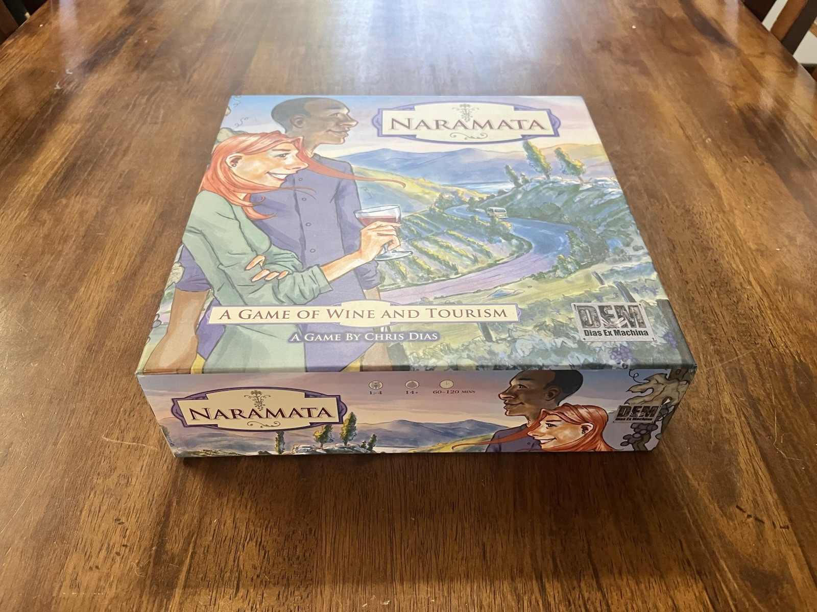 Naramata: Wine and Tourism Strategy Board Game by DEM Games, Brand New