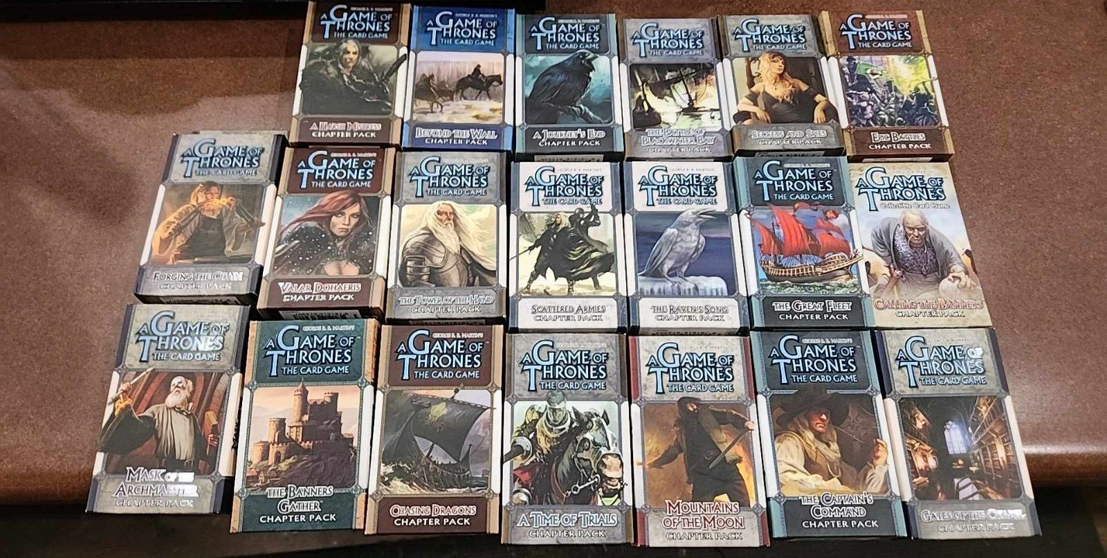 Fantasy Flight Game of Thrones Living Card Game Lot