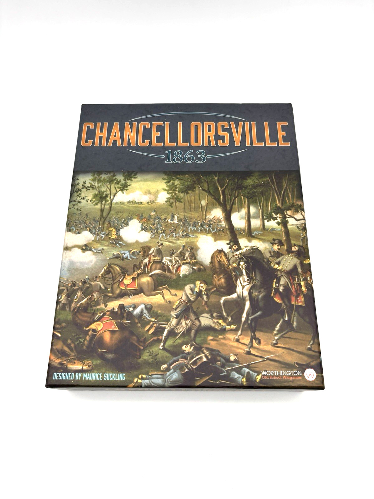 Chancellorsville 1863 Board Game War Strategy Worthington 2020 – New Open Box