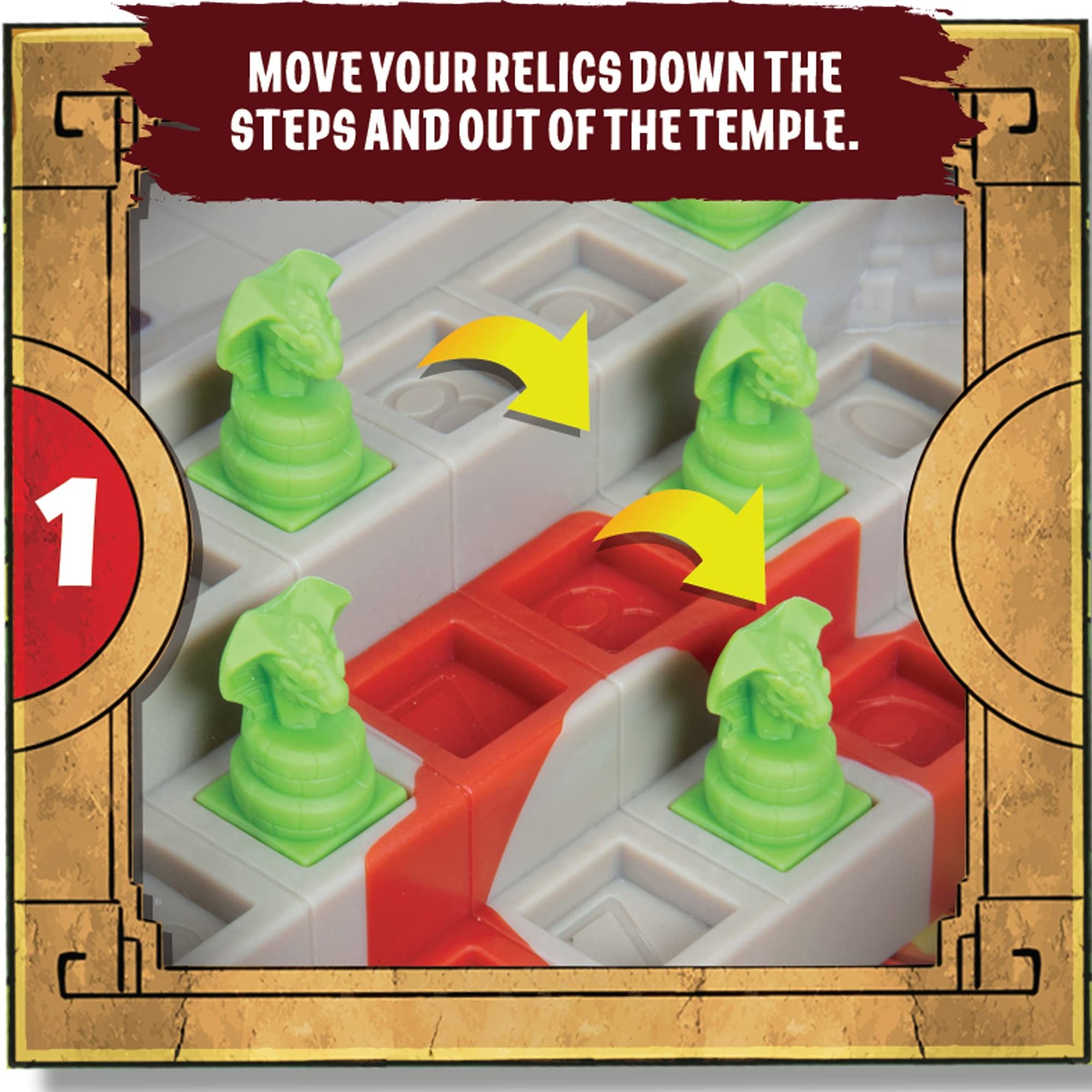 Temple Raider Board Game | | Strategy Board-Game | Family Dice Game for Adult…