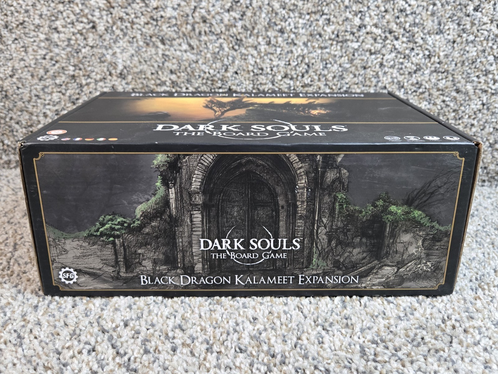 Dark Souls The Board Game Black Dragon Kalameet Expansion UNPUNCHED NEW OPEN BOX