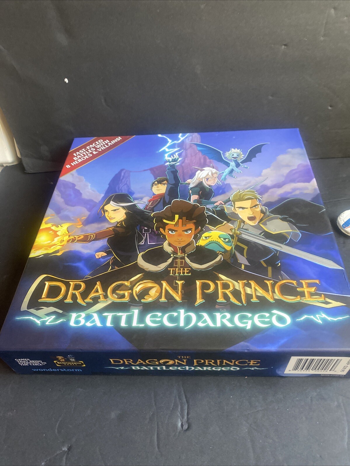The Dragon Prince Battlecharged Board Game – BrotherWise Games – Complete -Used