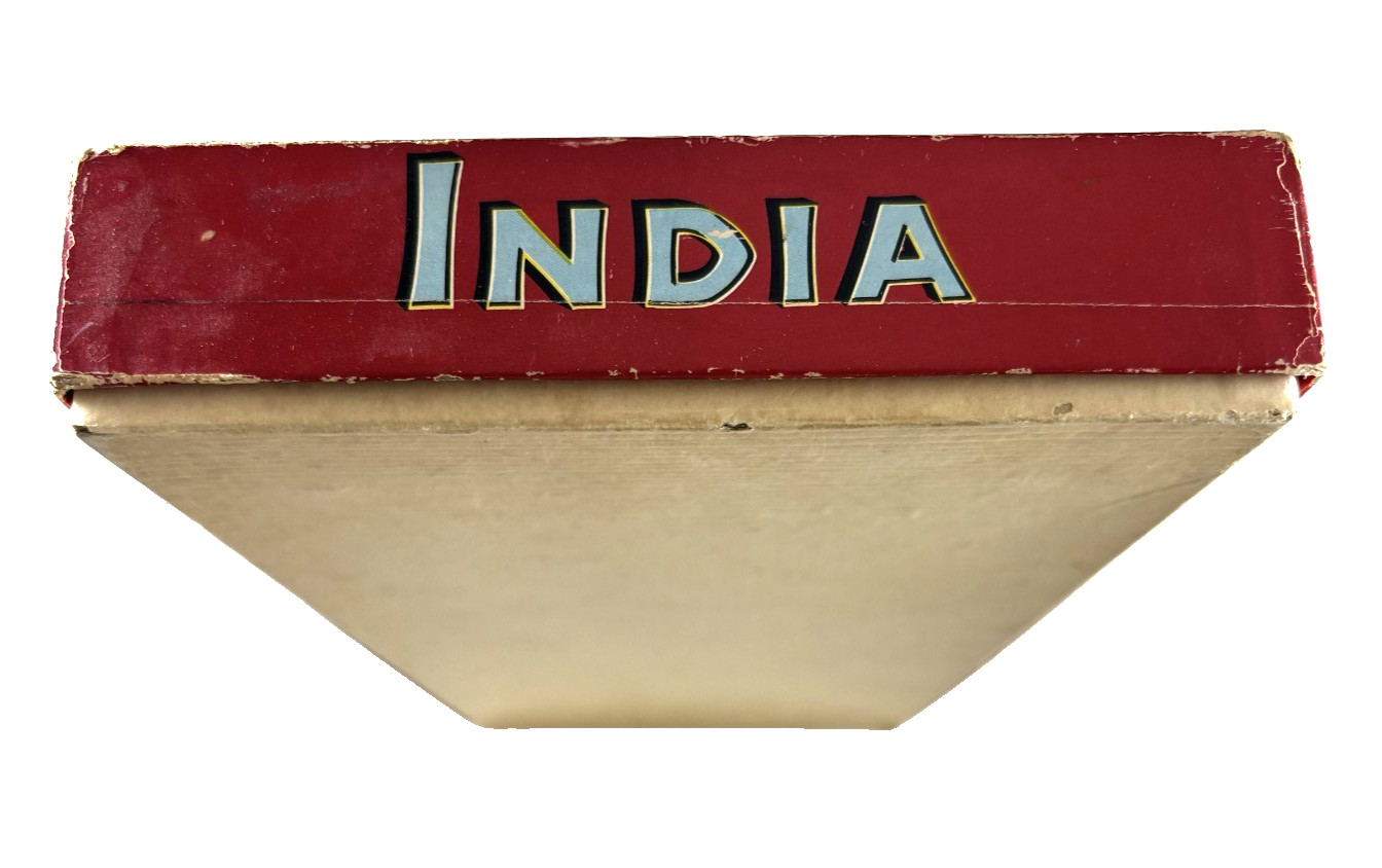 The Royal Game of India Board Game 1940 Parker Bro. 4 Players Complete
