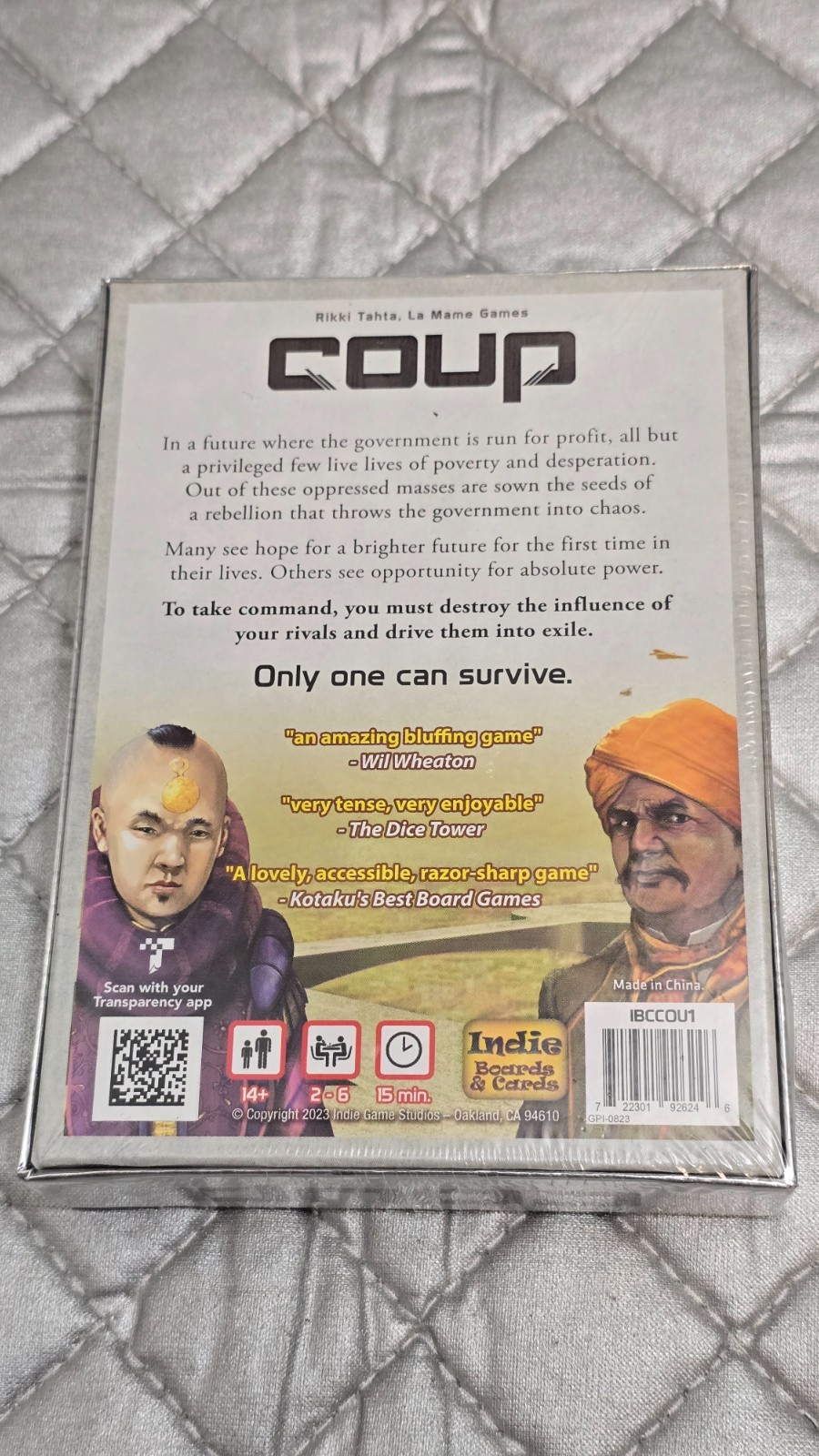 Coup Game Indie Boards & Cards 2023 – New