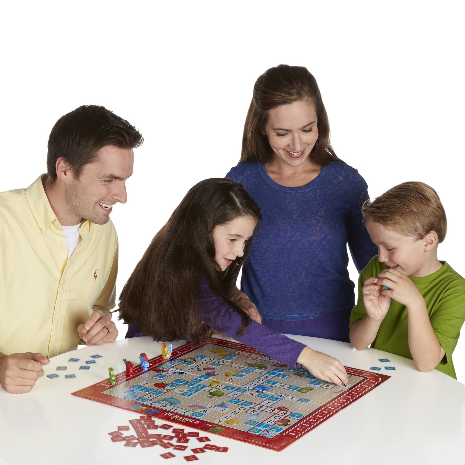 Hasbro Gaming Scrabble Junior Board Game | 2-4 Players | Original version