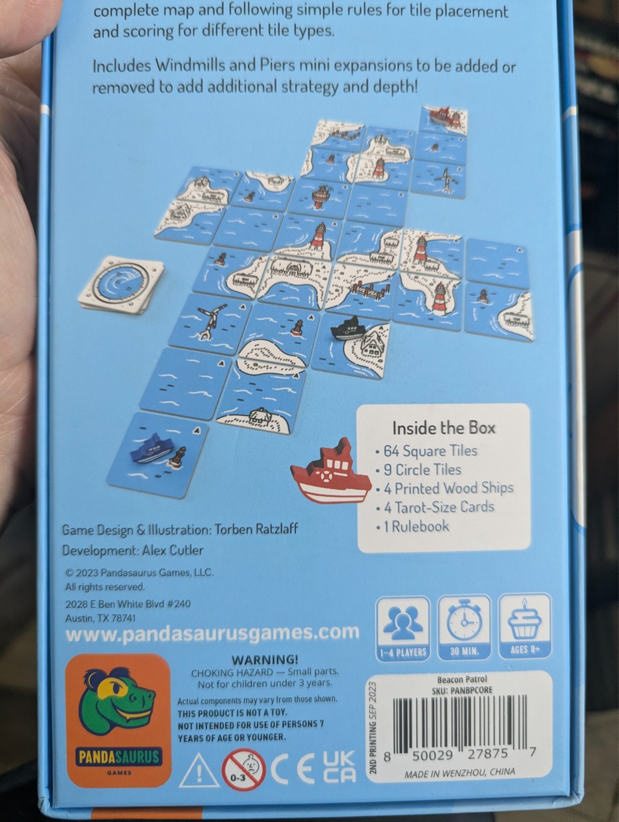 BEACON PATROL Board Game 100% COMPLETE 2023