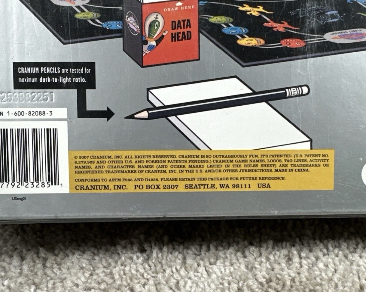 Cranium WOW Board Game 2007 | 600 Cards | Outrageously Fun | New & Sealed
