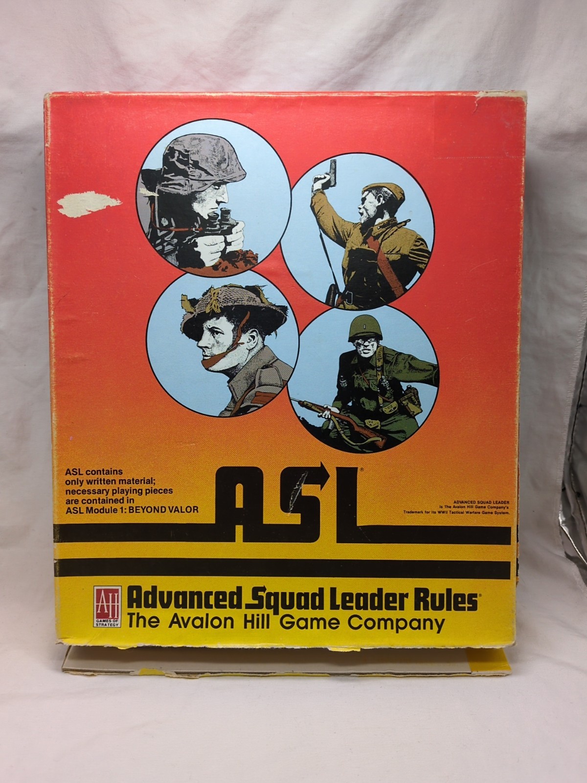 ASL Advanced Squad Leader Rules The Avalon Hill Game Company