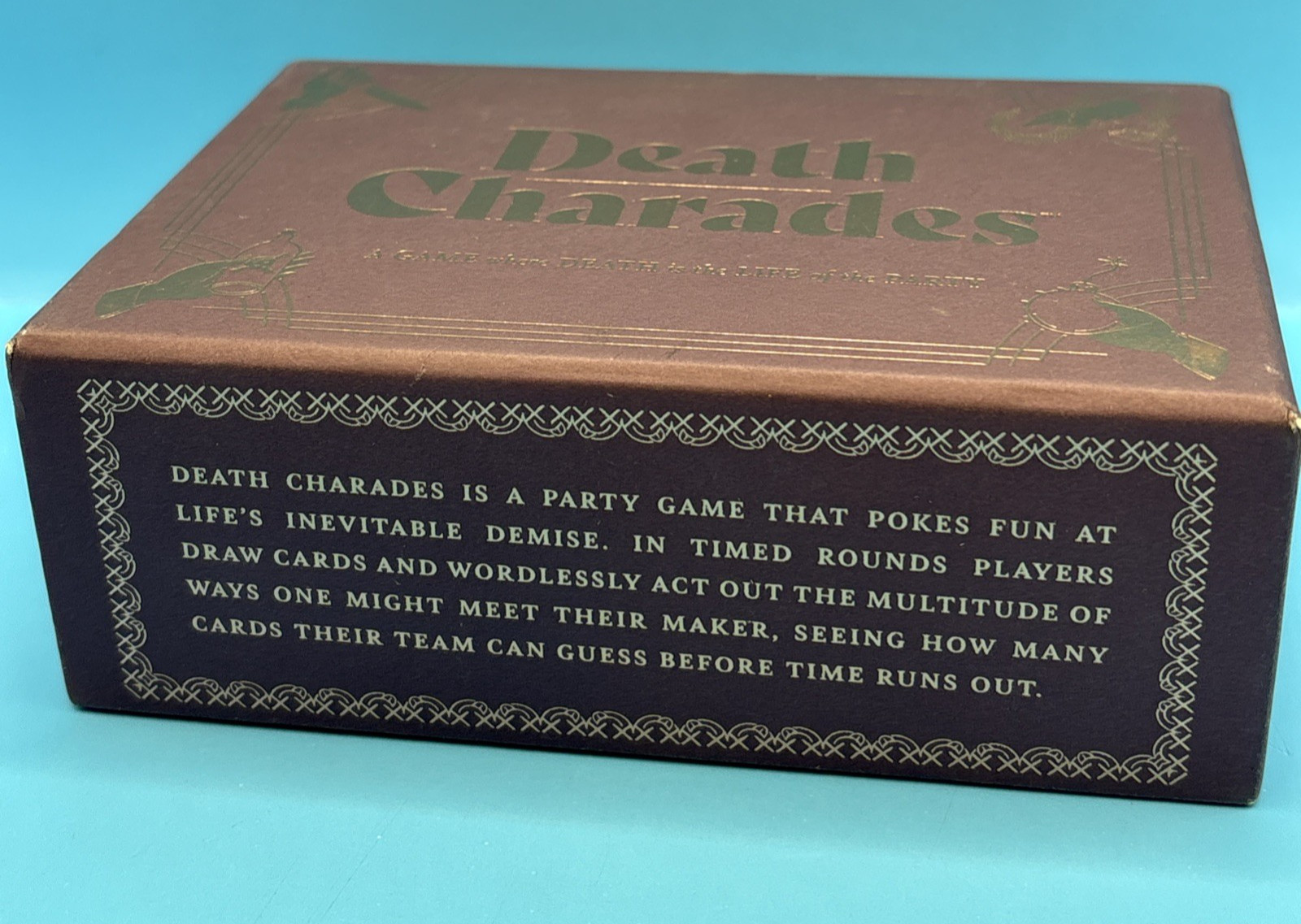 Death Charades Party Card Game – Open Box, Complete, Played Once