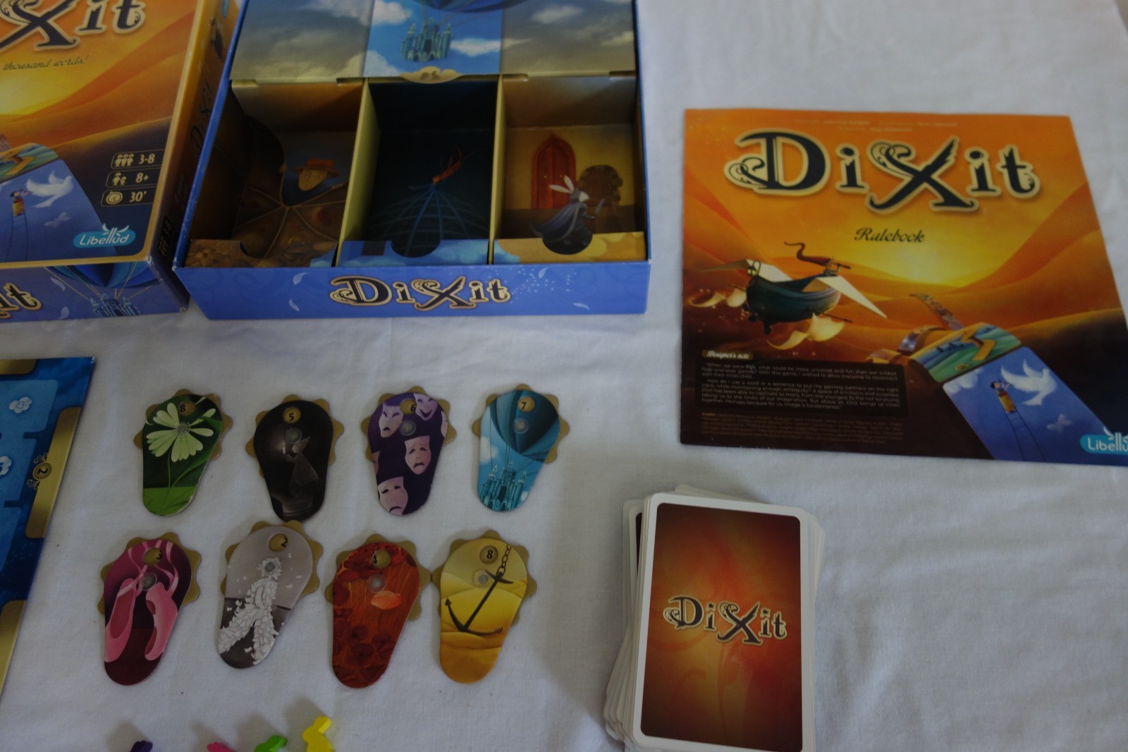 Dixit Board Game Storytelling Game Kids and Adults Family Ages 8+ 100% Complete