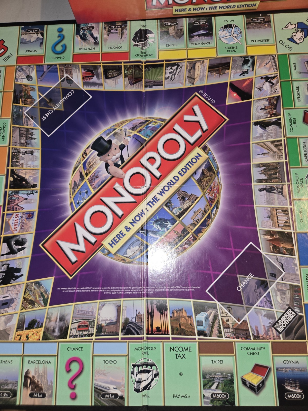 Monopoly Here & Now:The World Edition Board Game Electronic Banking Unit