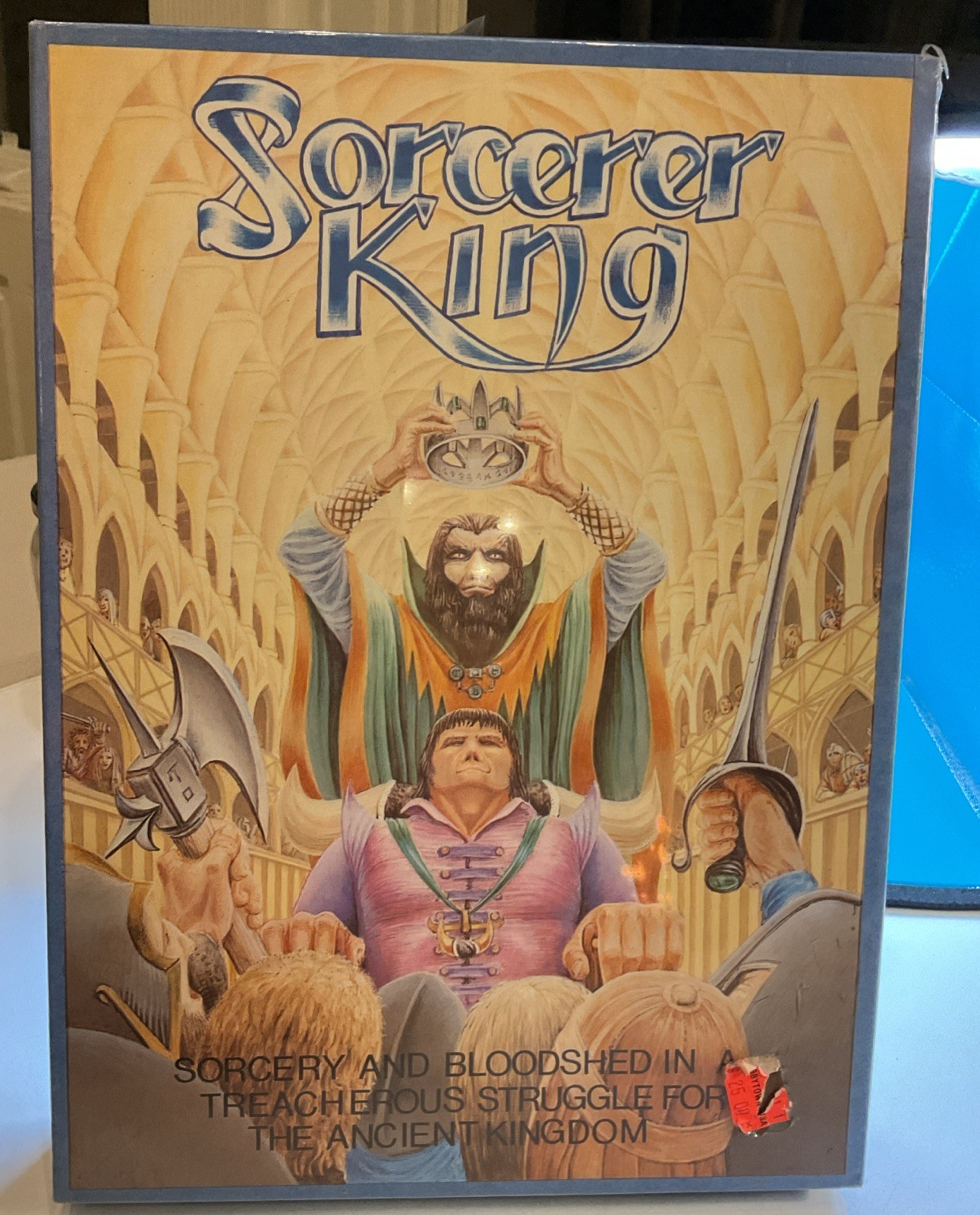 1985 X Sorcerer King – Classic Fantasy Board Game for 2-6 players Shrink *FS