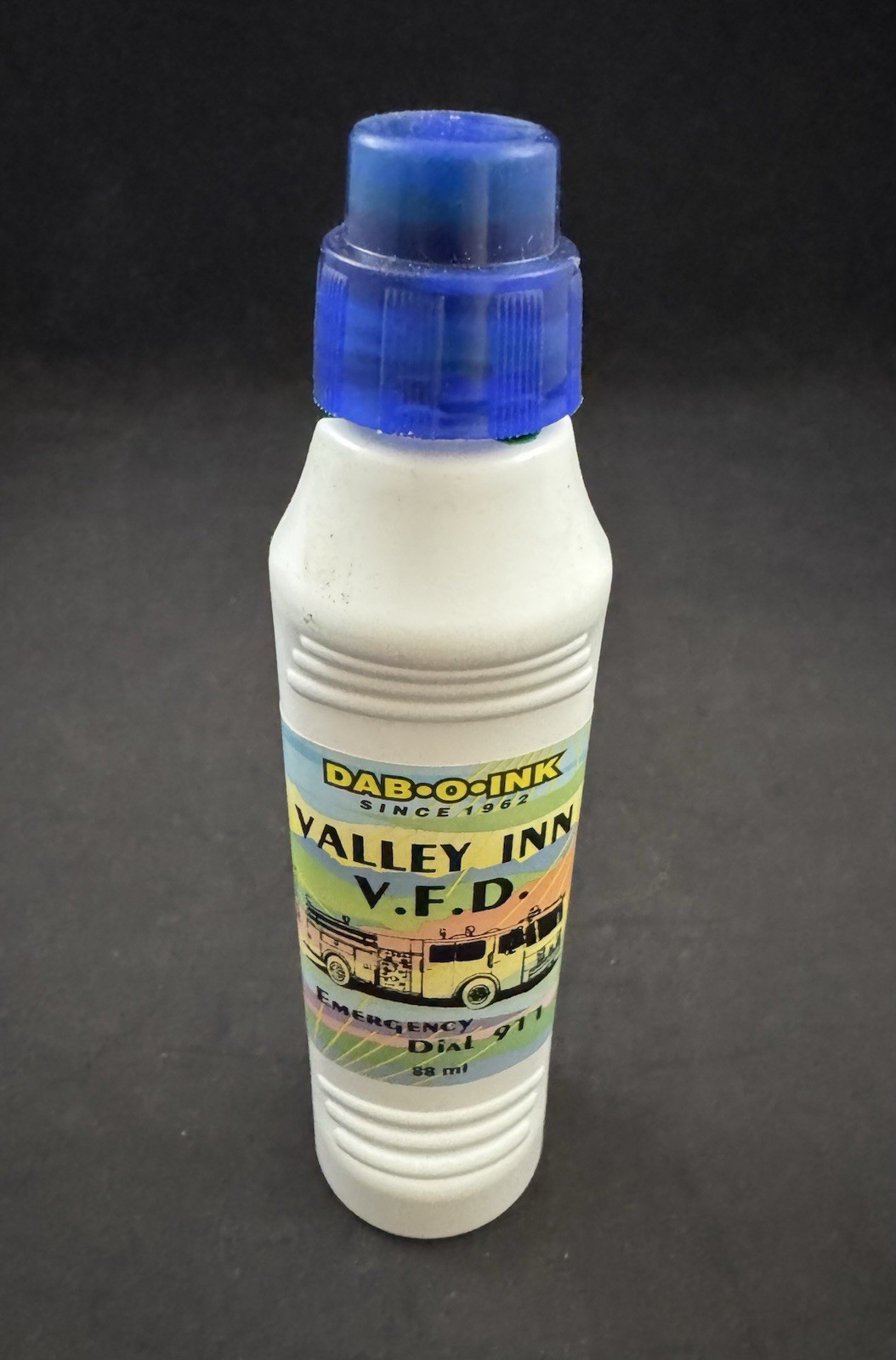 Vintage Dab-O-Ink Valley Inn VFD Bingo Dauber – Made in USA