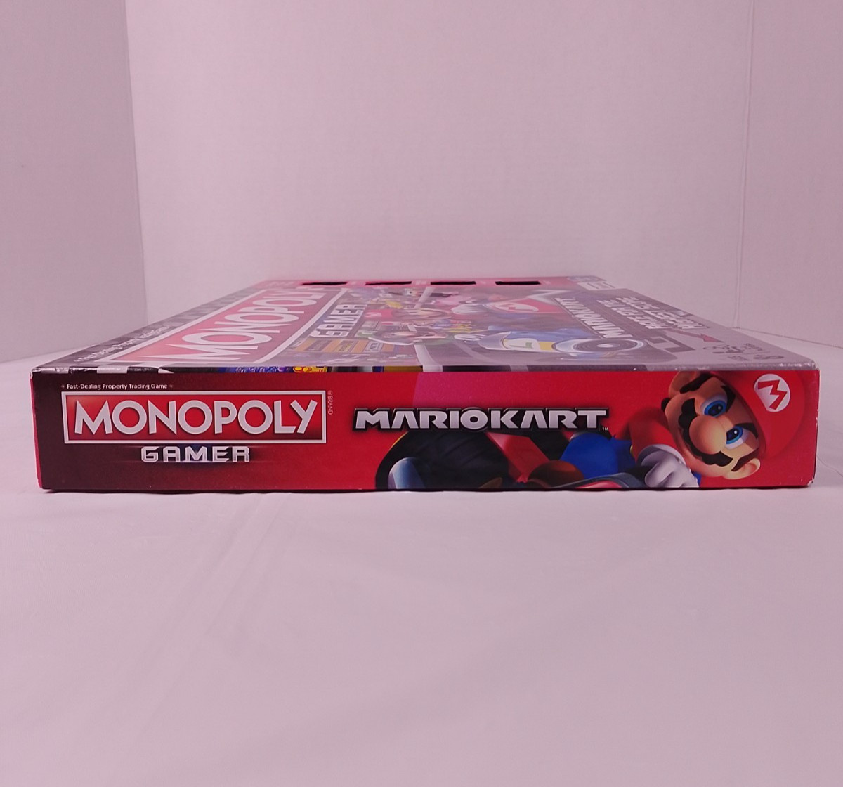 Monopoly Gamer Mario Kart Board Game Nintendo Hasbro USED Missing Dice & 2 Coins