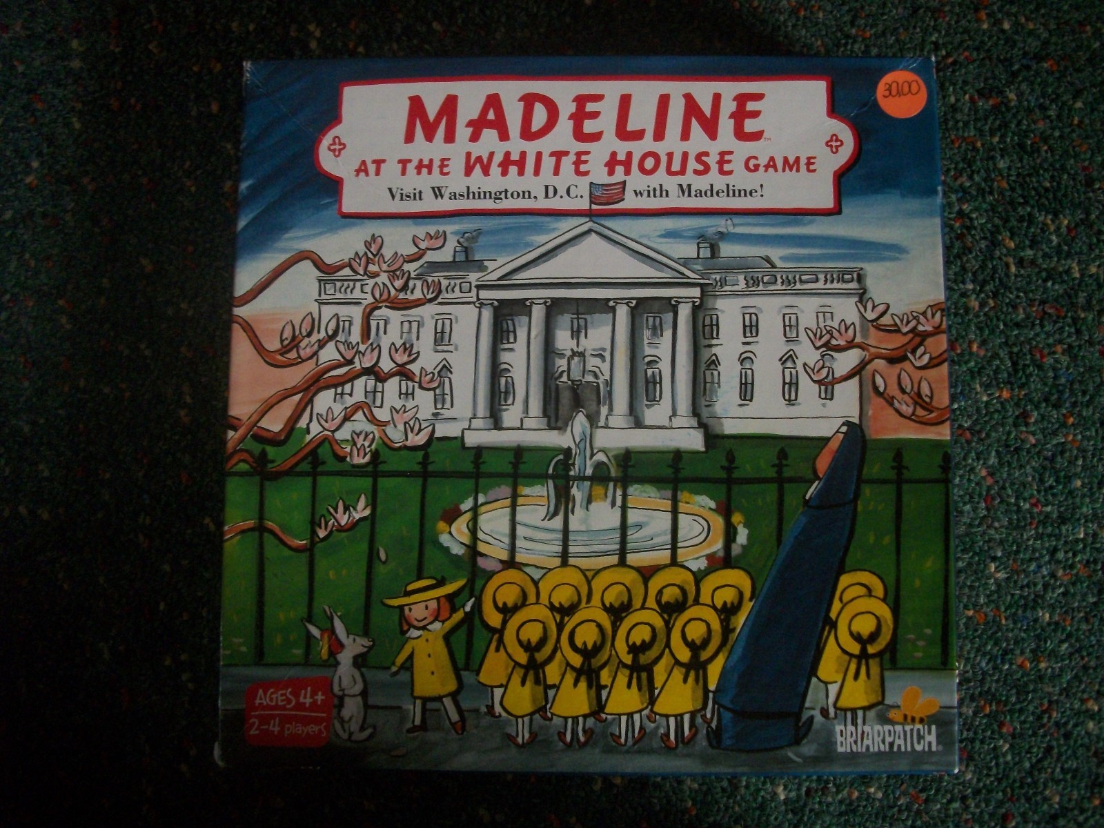MADELINE—AT THE WHITE HOUSE GAME.