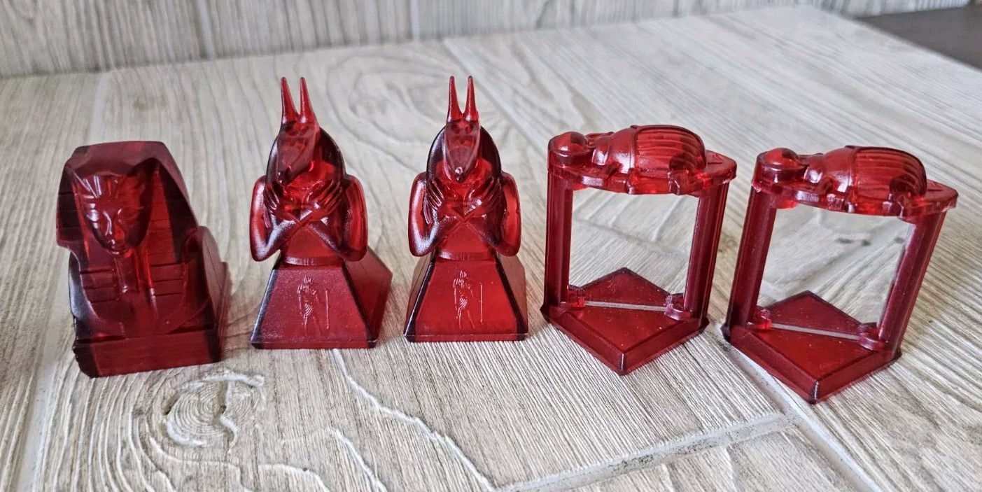 Laser Khet 2.0 Game Replacement Parts Pieces Red Lot Of 12 Pieces