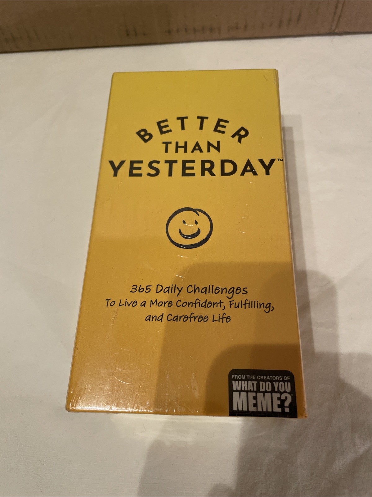 NEW Better Than Yesterday 365 Daily Challenges Life Fulfilling Game Sealed