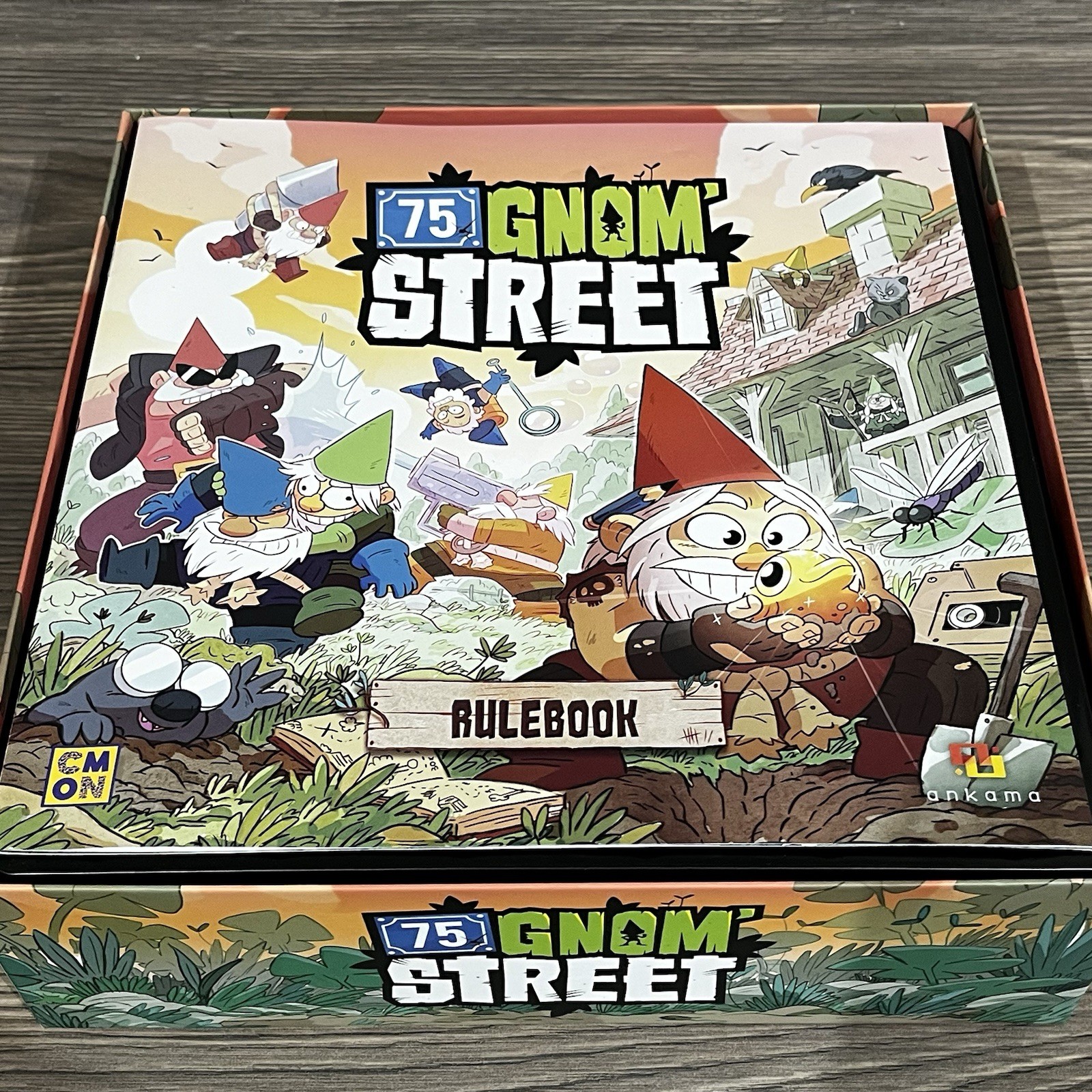 75 Gnom’ Street Board Game Garden 2016 Ankama Products Gnome Family Fun