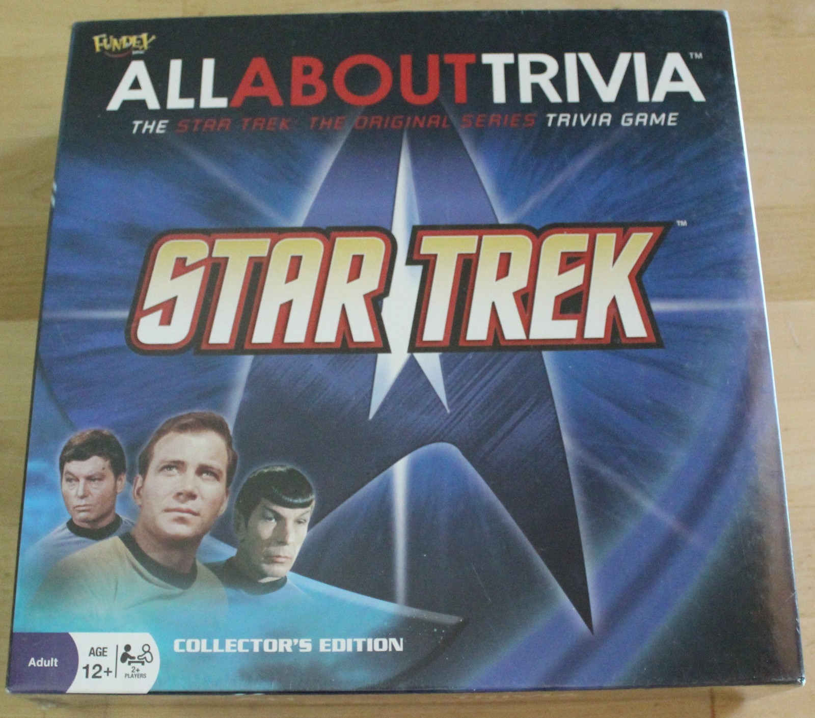 NEW/SEALED The Original Star Trek Series Trivia Game All About Trivia 2008