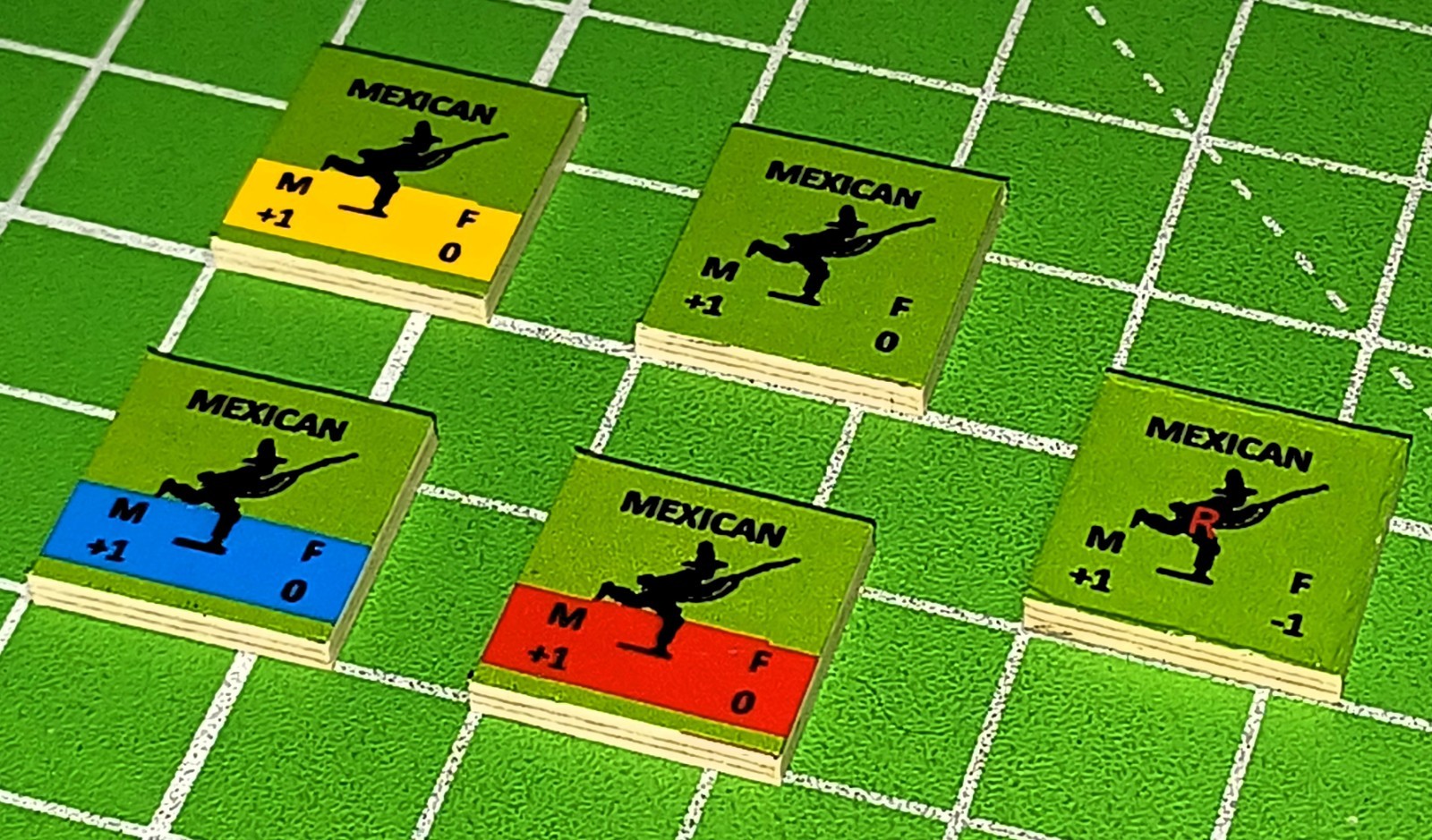 Remember the Alamo!, 89 counters, A3 map, 1 quick ref, Rules 7 pages