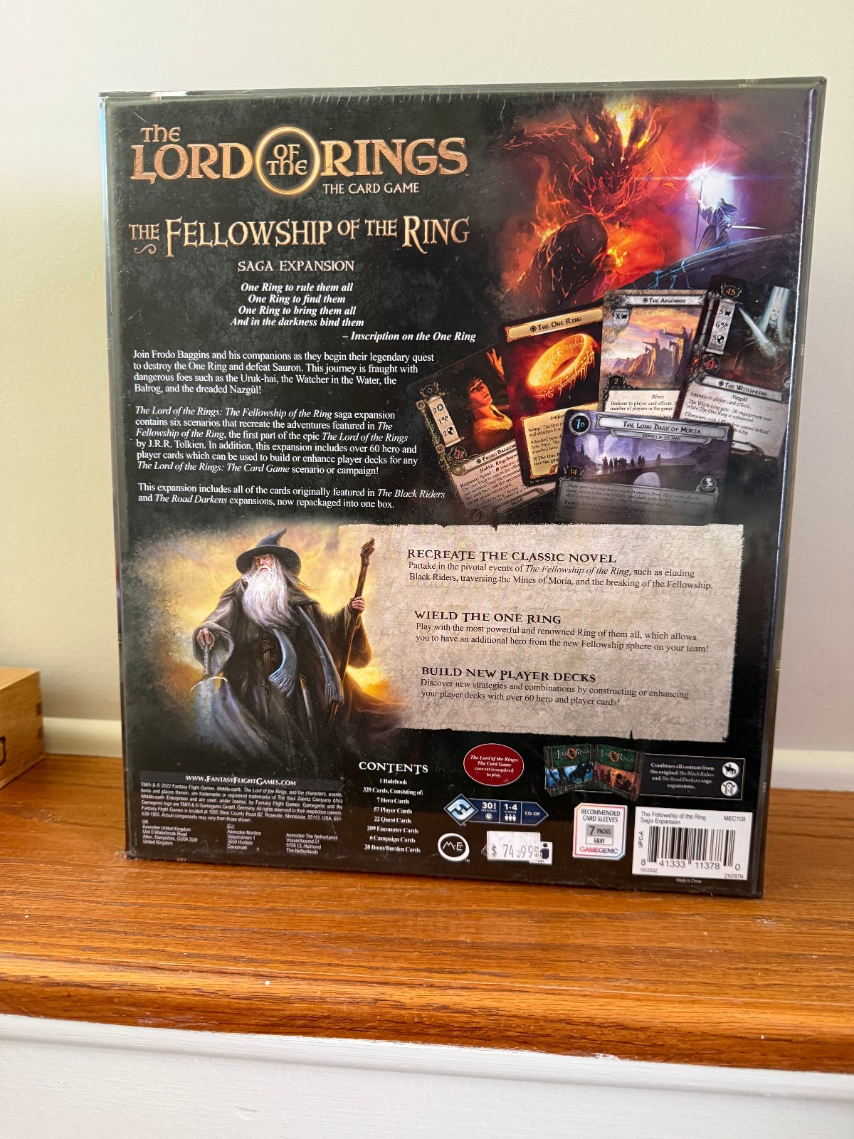 Lord of the Rings LCG: Fellowship of the Ring Saga Expansion – NEW SEALED