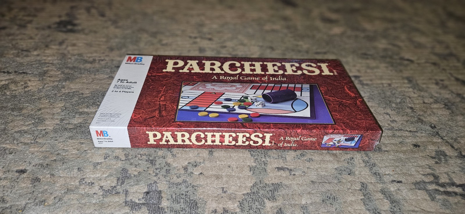 Parcheesi A Royal Game of India (1989) Milton Bradley, Brand New Factory Sealed!