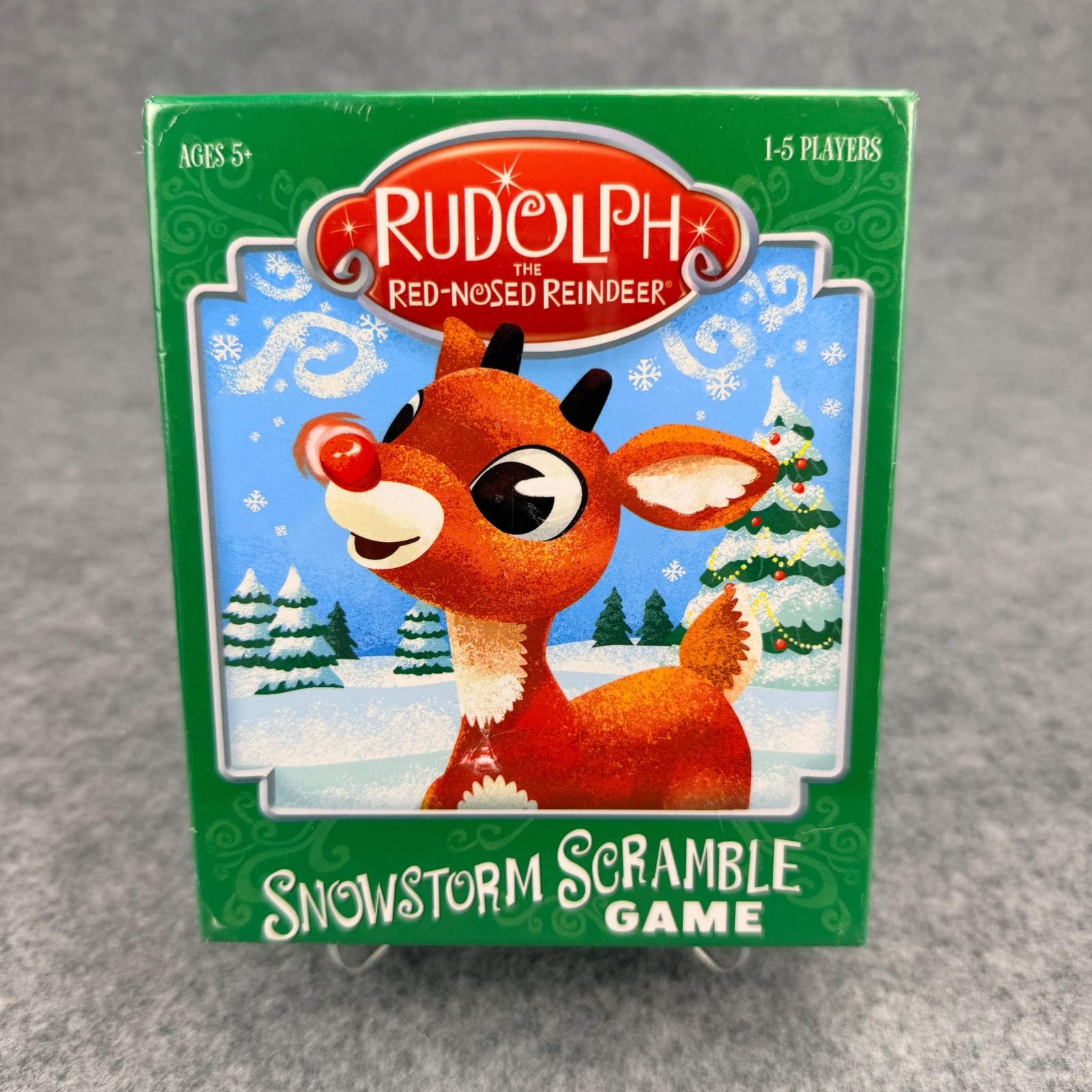 Rudolph the Red-Nosed Reindeer Snowstorm Scramble Game Funko Factory Sealed